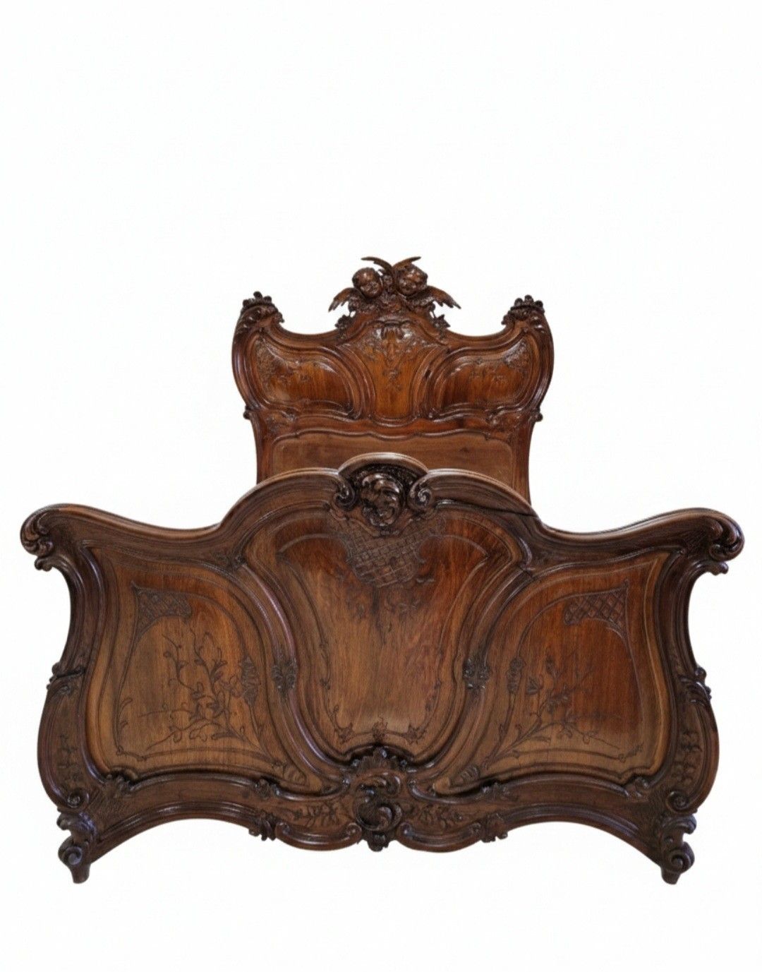 photo furniture Antique Art Nouveau Italian Bedroom Set Chateau Statement Furniture