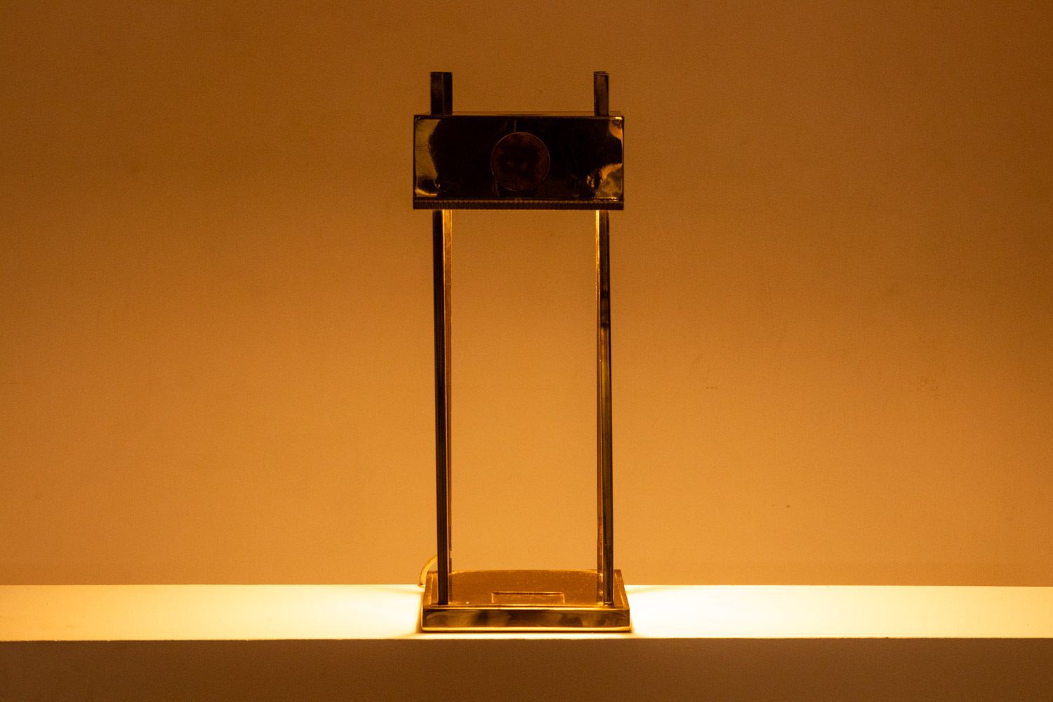 Lamp In Gilt Brass And Copper, Olympic Games Of 1936 photo for sale