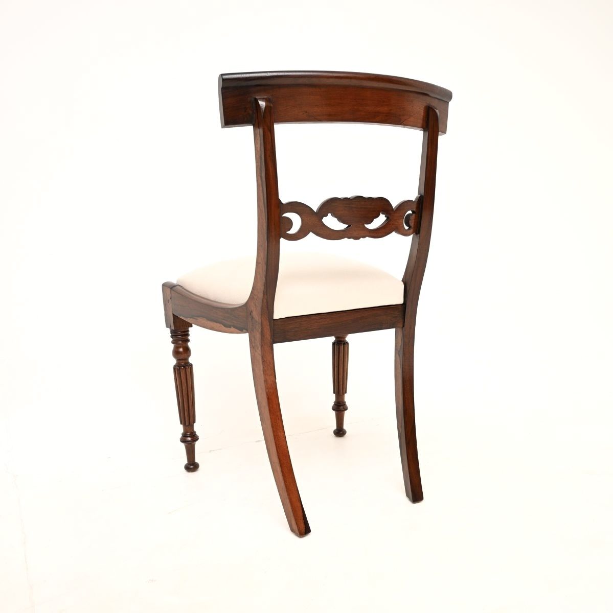 Set Of Four Antique Regency Period Rosewood Dining Chairs photo buy