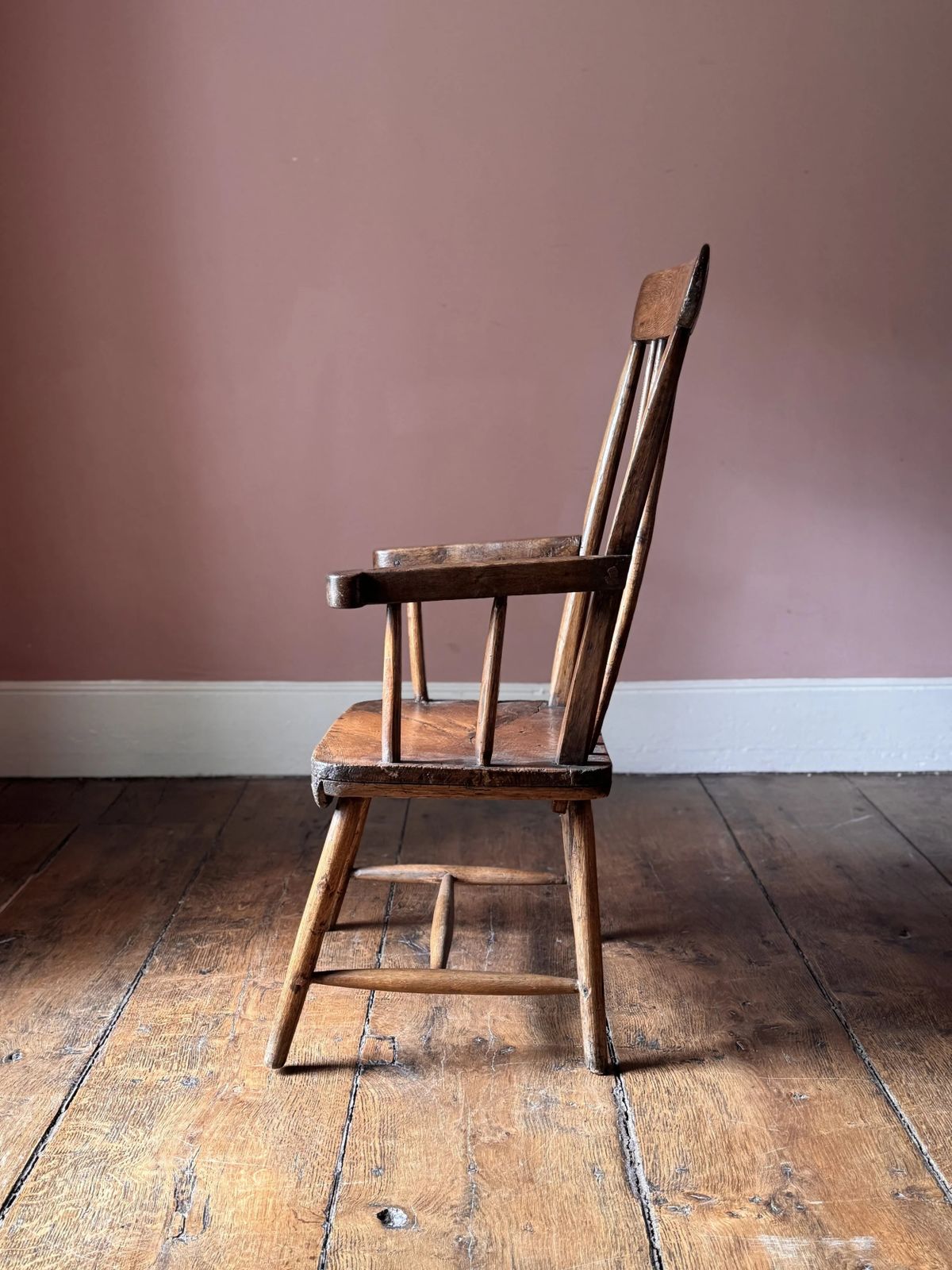 19th Century Welsh Country Stick Chair photo Furniture