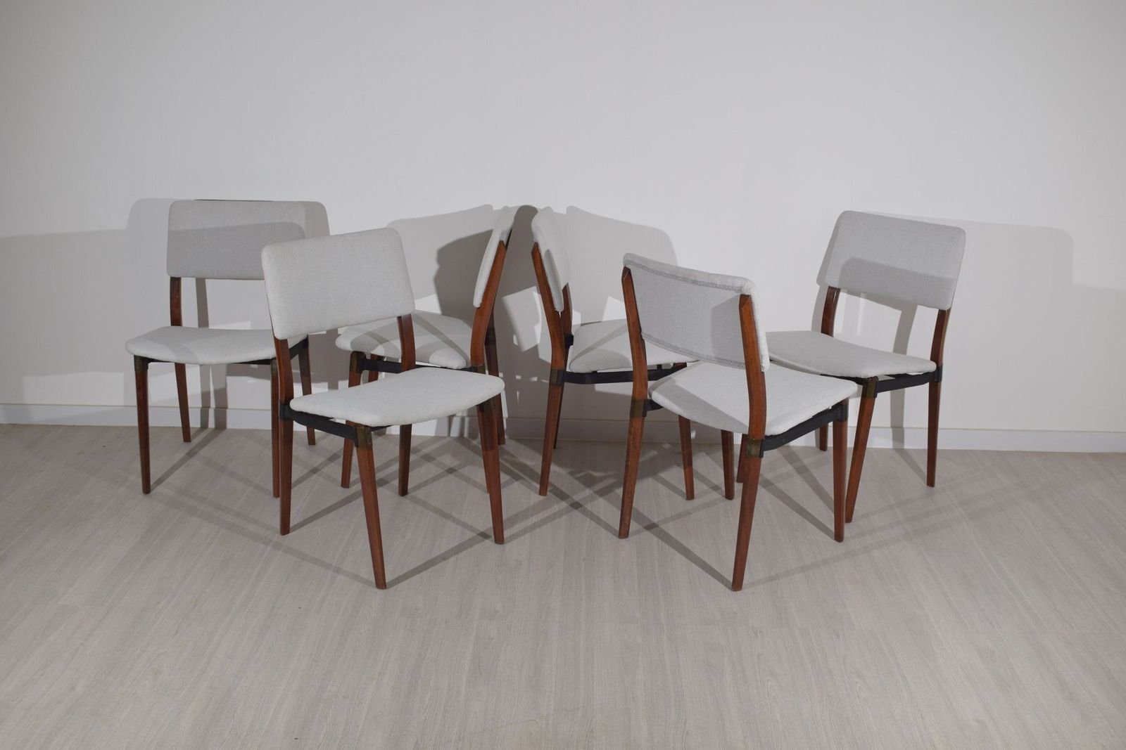 Chairs By Eugenio Gerli And Osvaldo Borsani For Tecno, 1962, Set Of 6