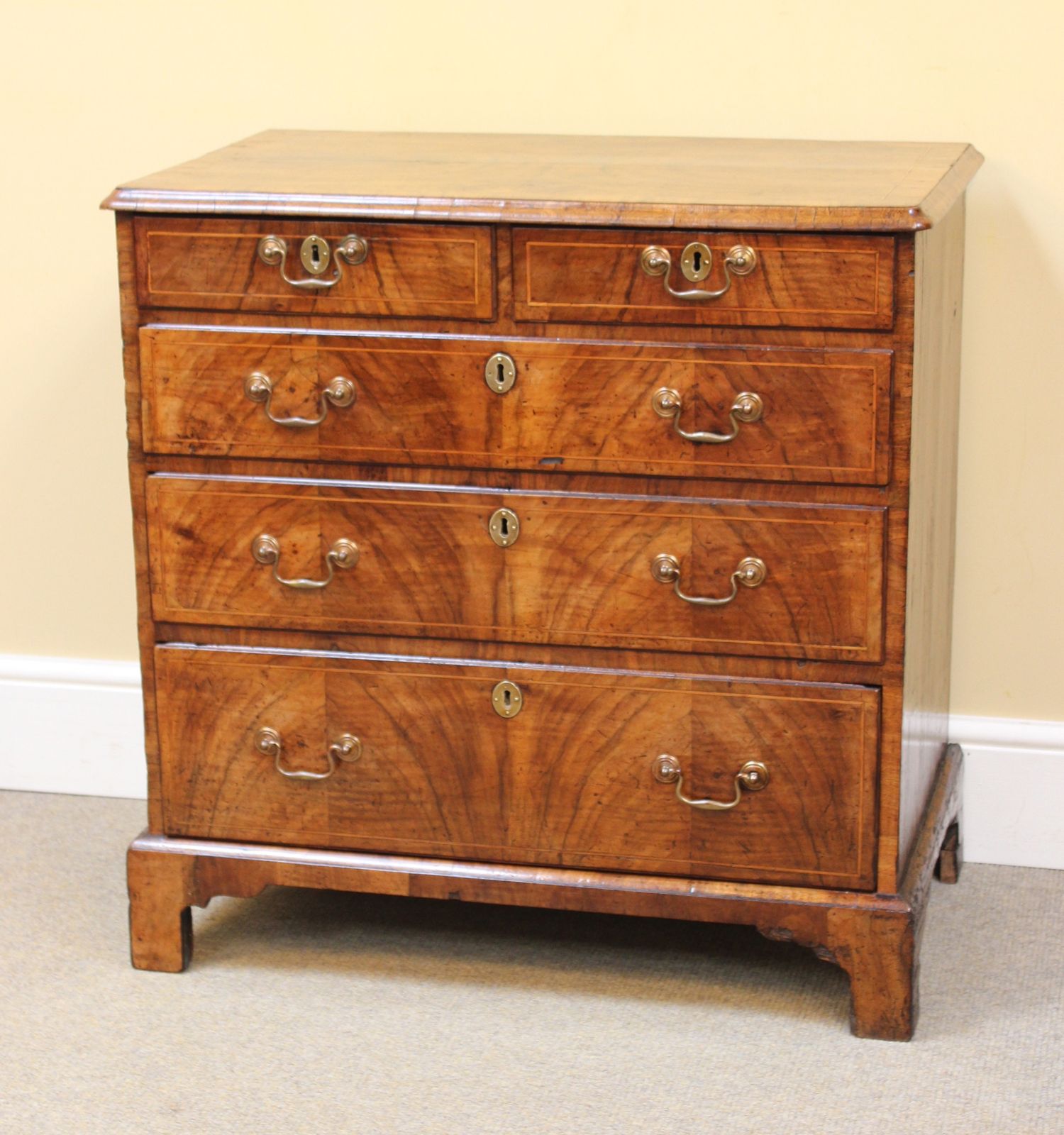 George I Walnut Chest Of Drawers photo furniture