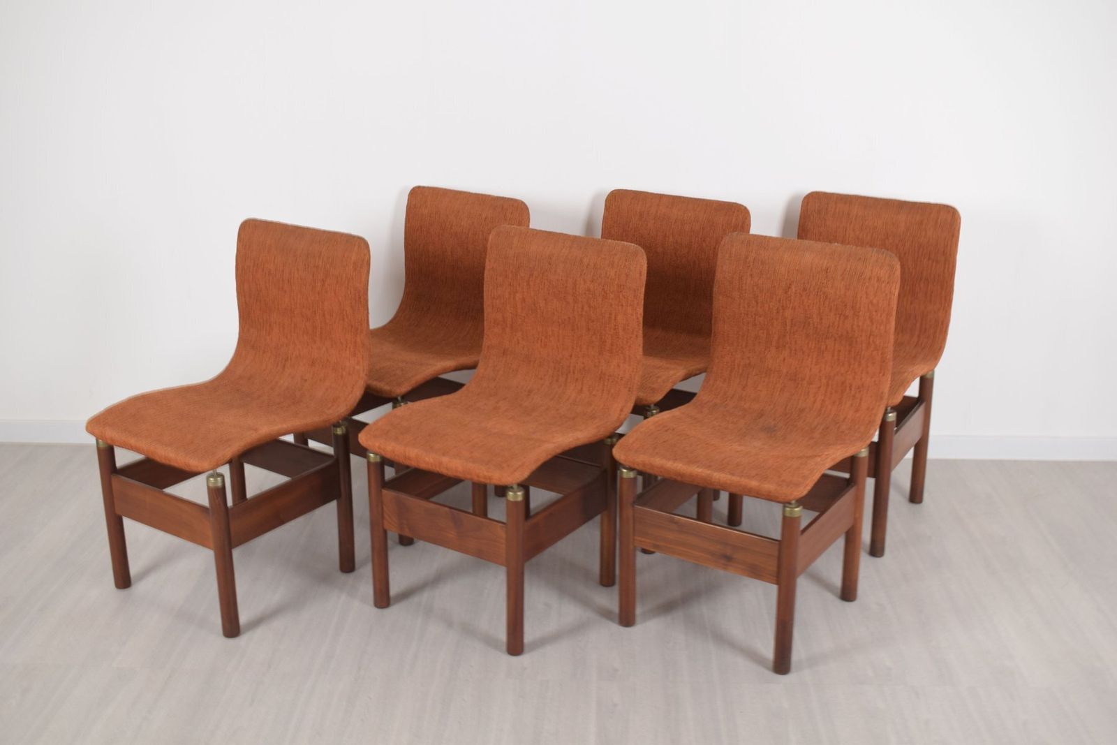 Chelsea Chairs By Vittorio Introini For Saporiti, 1960, Set Of 6 photo for sale