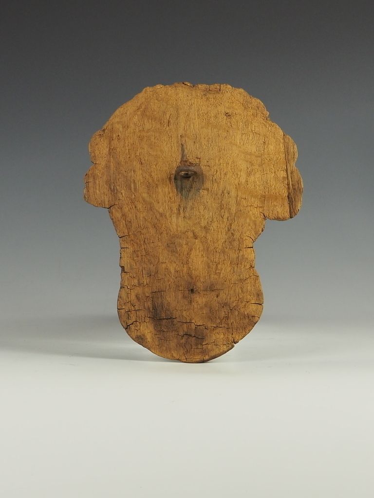photo buy Antique Carved Oak Cherub Head Wall Hanging