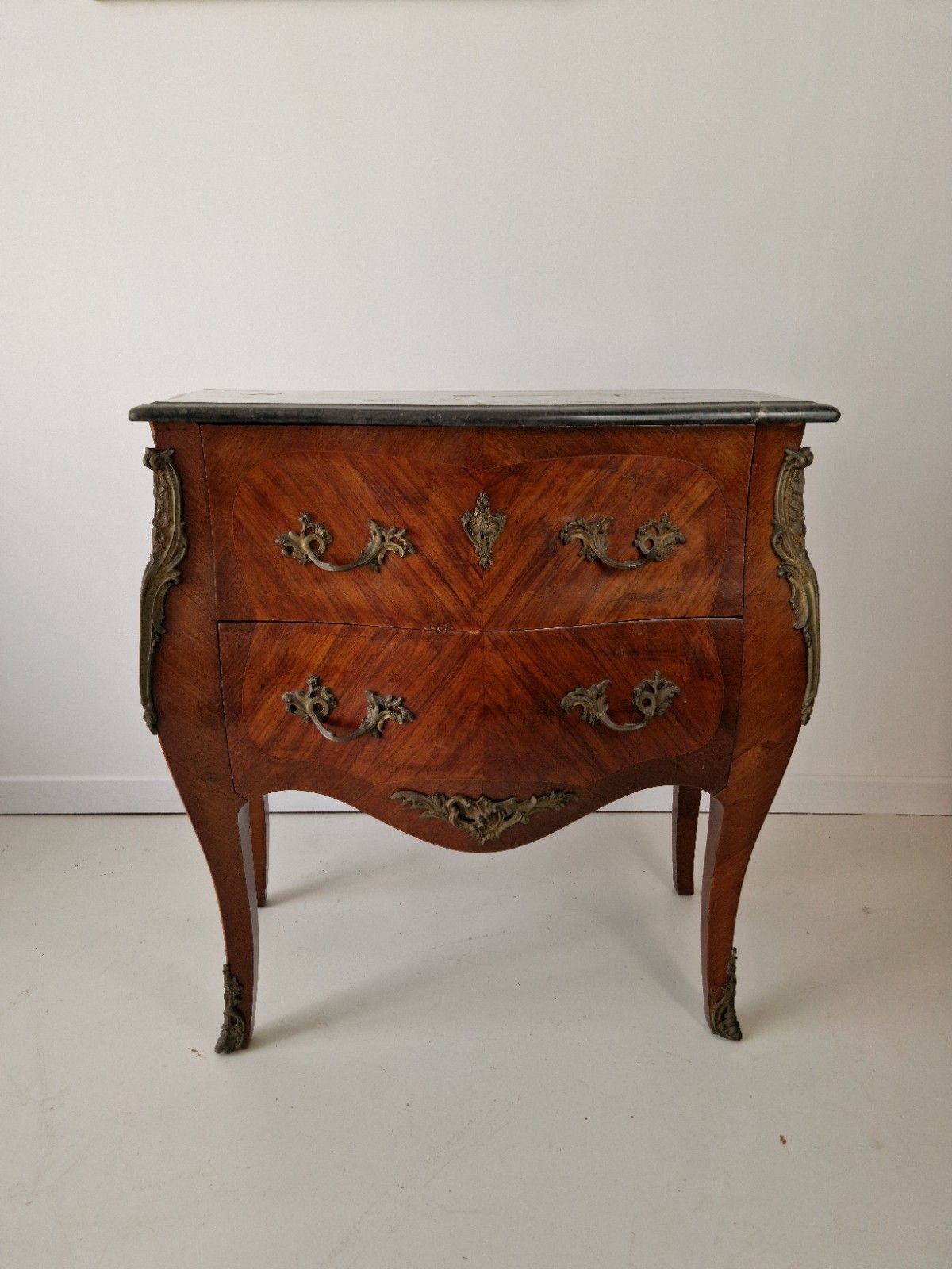 Antique French Chest Of Drawers Louis XV Chateau Furniture photo vintage