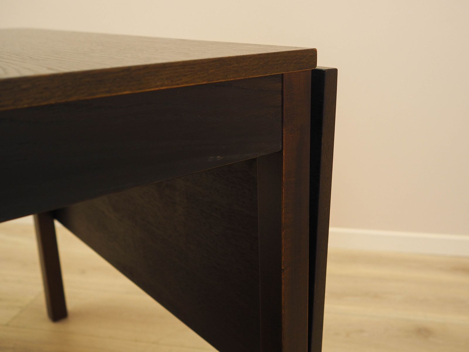 Furniture Oak Table, Danish Design, 1970s, Made In Denmark photo