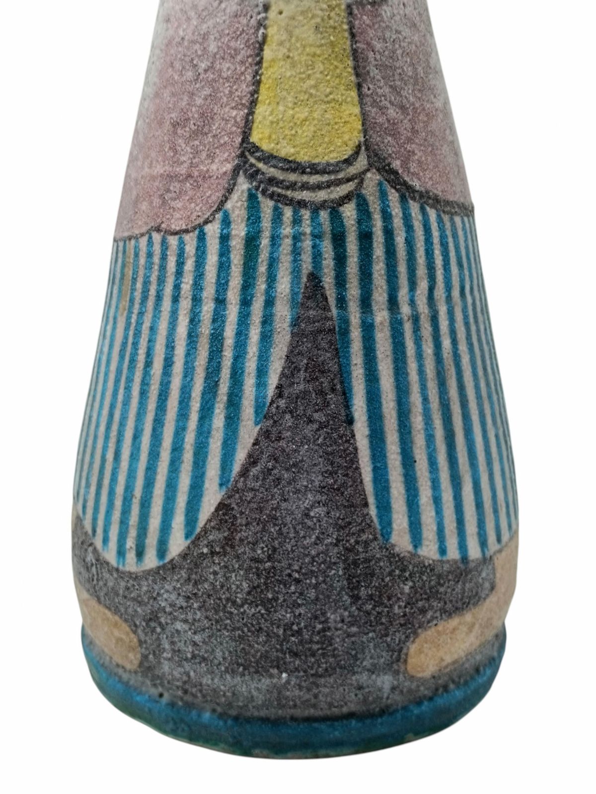 photo furniture C.A.S. Vietri Figurative Ceramic Vase With Lugs, Italy 1960s