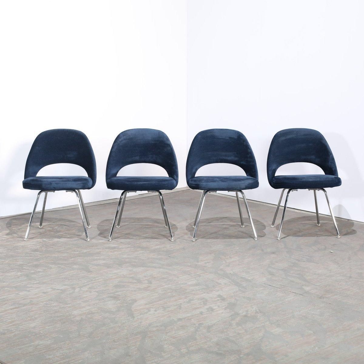 photo vinterior Knoll Saarinen Relax Chairs, Set Of Four