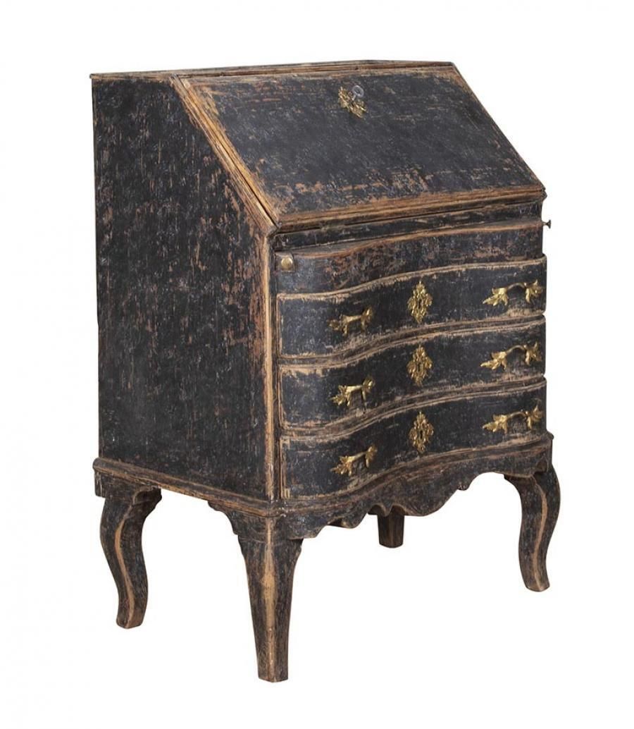 Late 18th Century Swedish Period Rococo Secretaire photo for sale