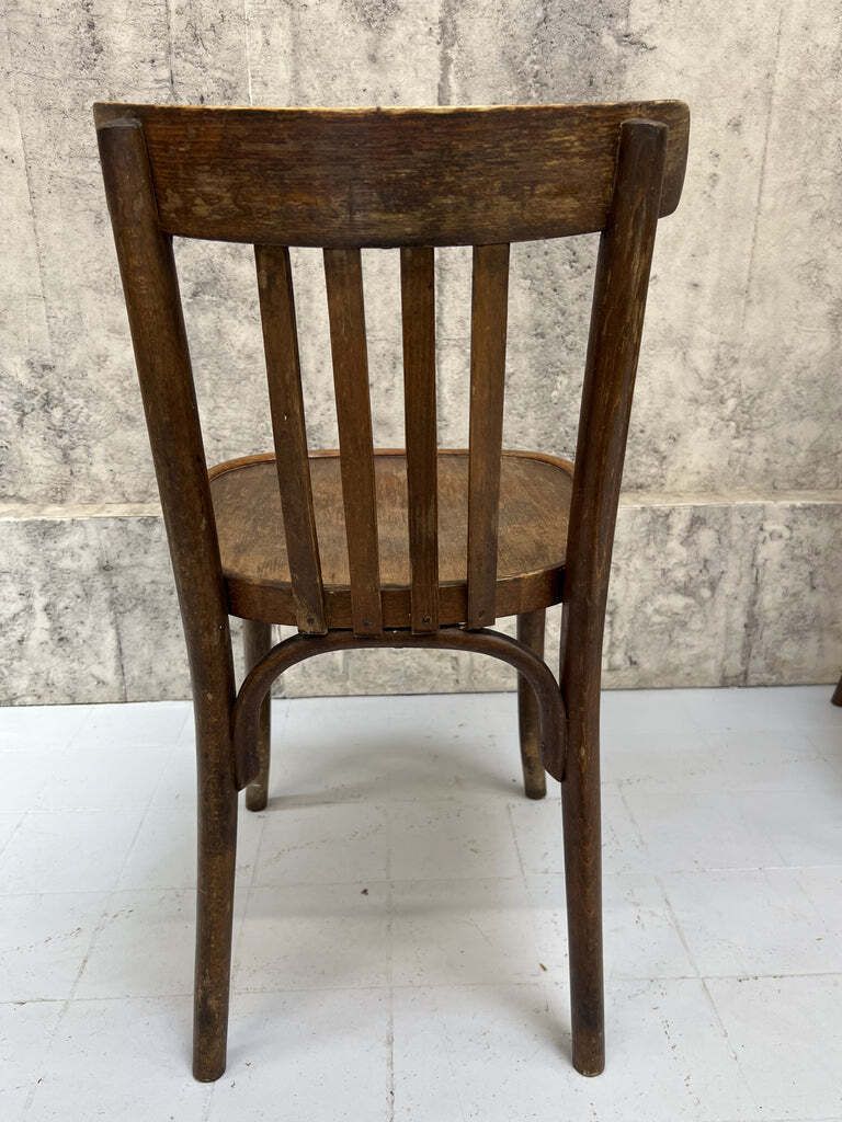 Set Of 27 Bentwood Saddle Back Bistro Chairs photo 3645.0