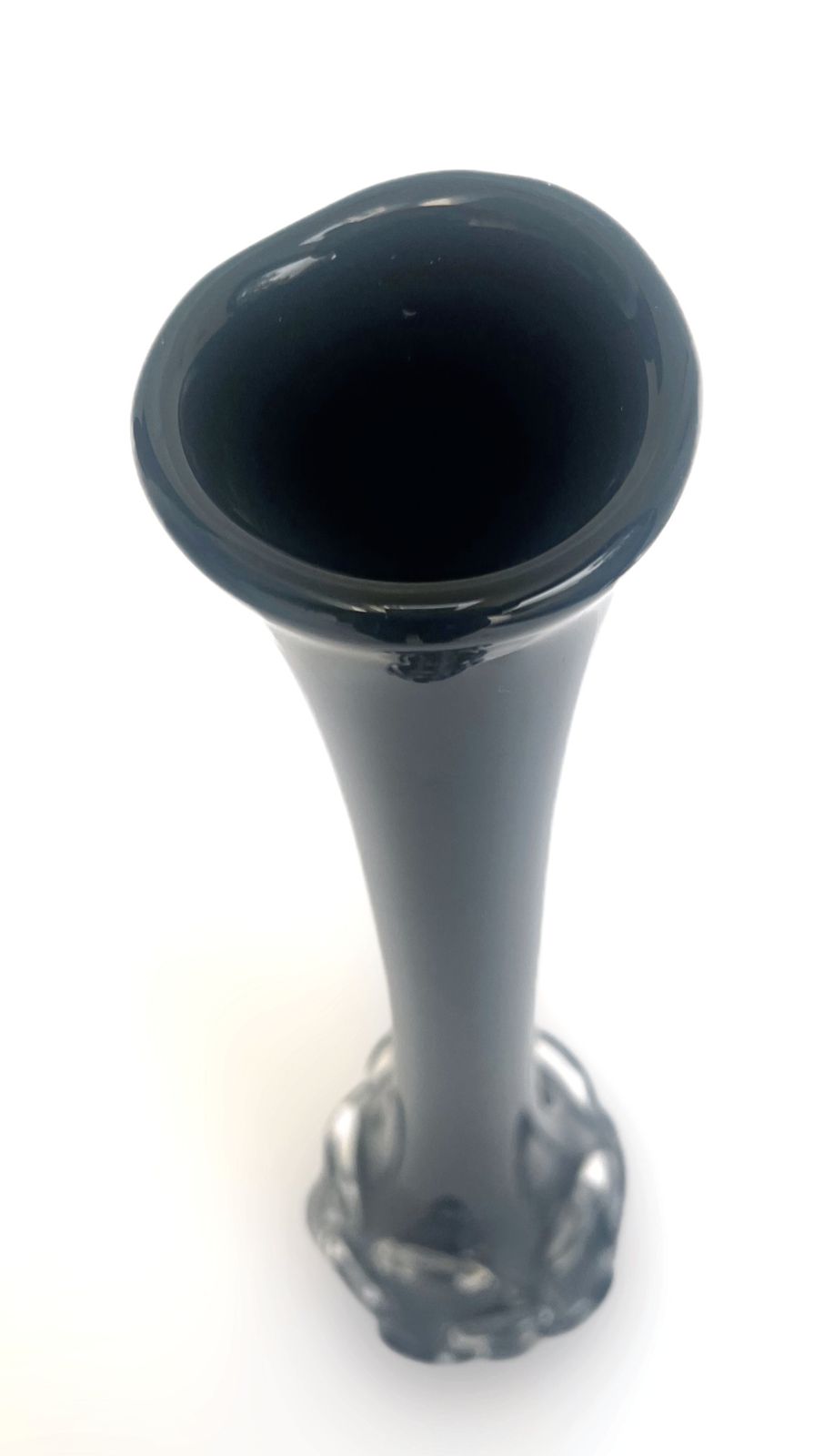 1960s/1970s Vase By Bo Borgstom For Aseda Glass, Swedish. Thumb Print Design photo for sale
