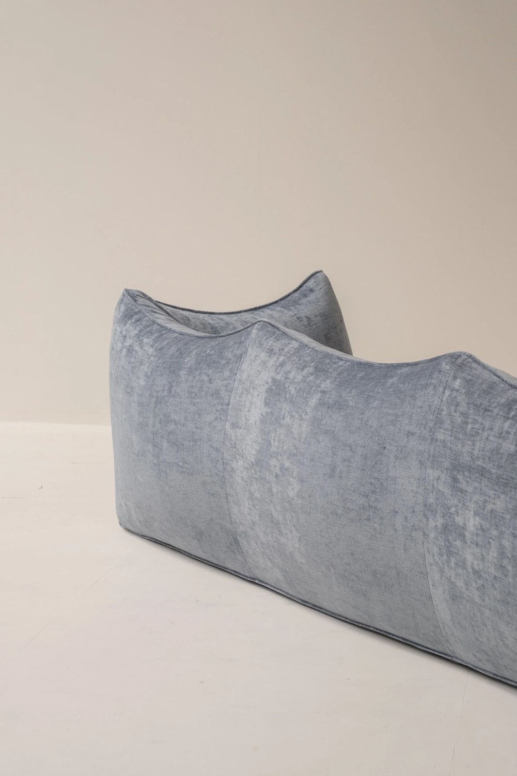 Furniture “Le Bambole” Sofa By Mario Bellini For B&B Italia, Velvet Upholstery, Italy, 1970s photo