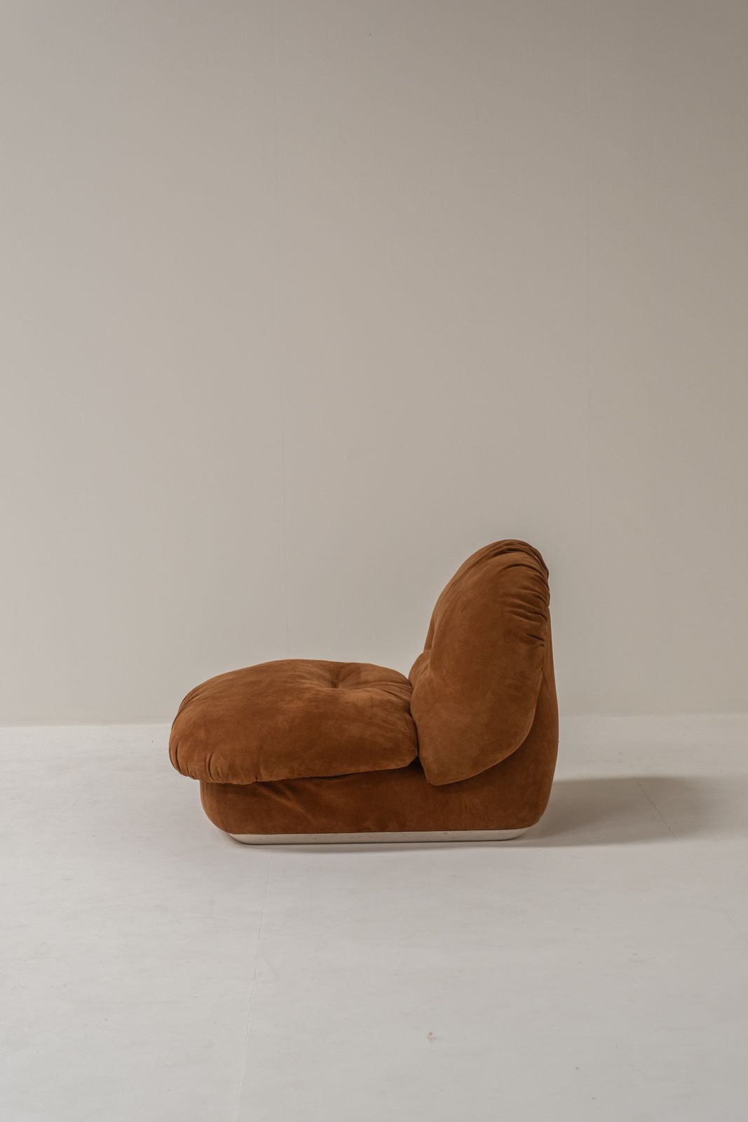Pair Of “Jumbo” Lounge Chairs By Alberto Rosselli For Saporiti Italia, Italy 1970s photo furniture