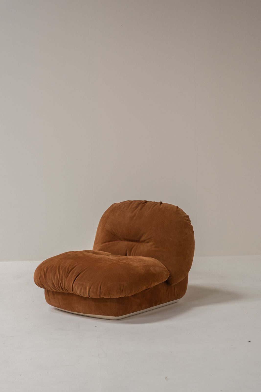 Pair Of “Jumbo” Lounge Chairs By Alberto Rosselli For Saporiti Italia, Italy 1970s photo Furniture