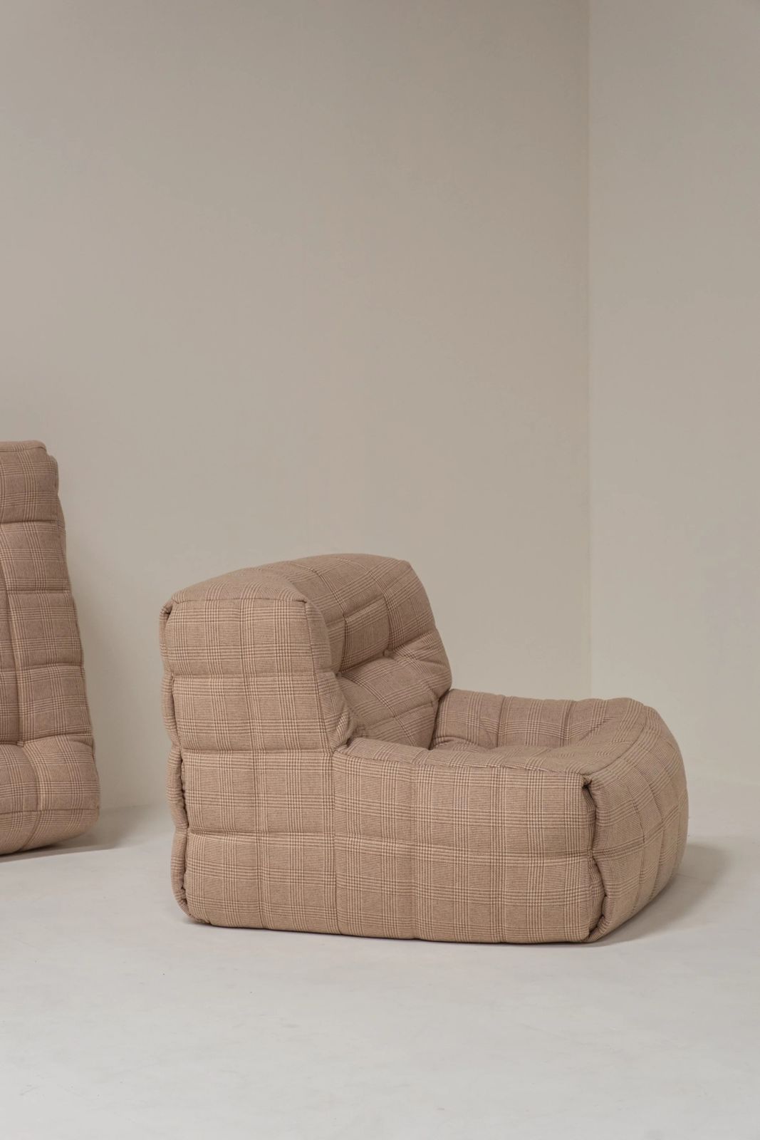 photo furniture Michel Ducaroy Kashima Lounge Chair And Pouf For Ligne Roset, France 1970s