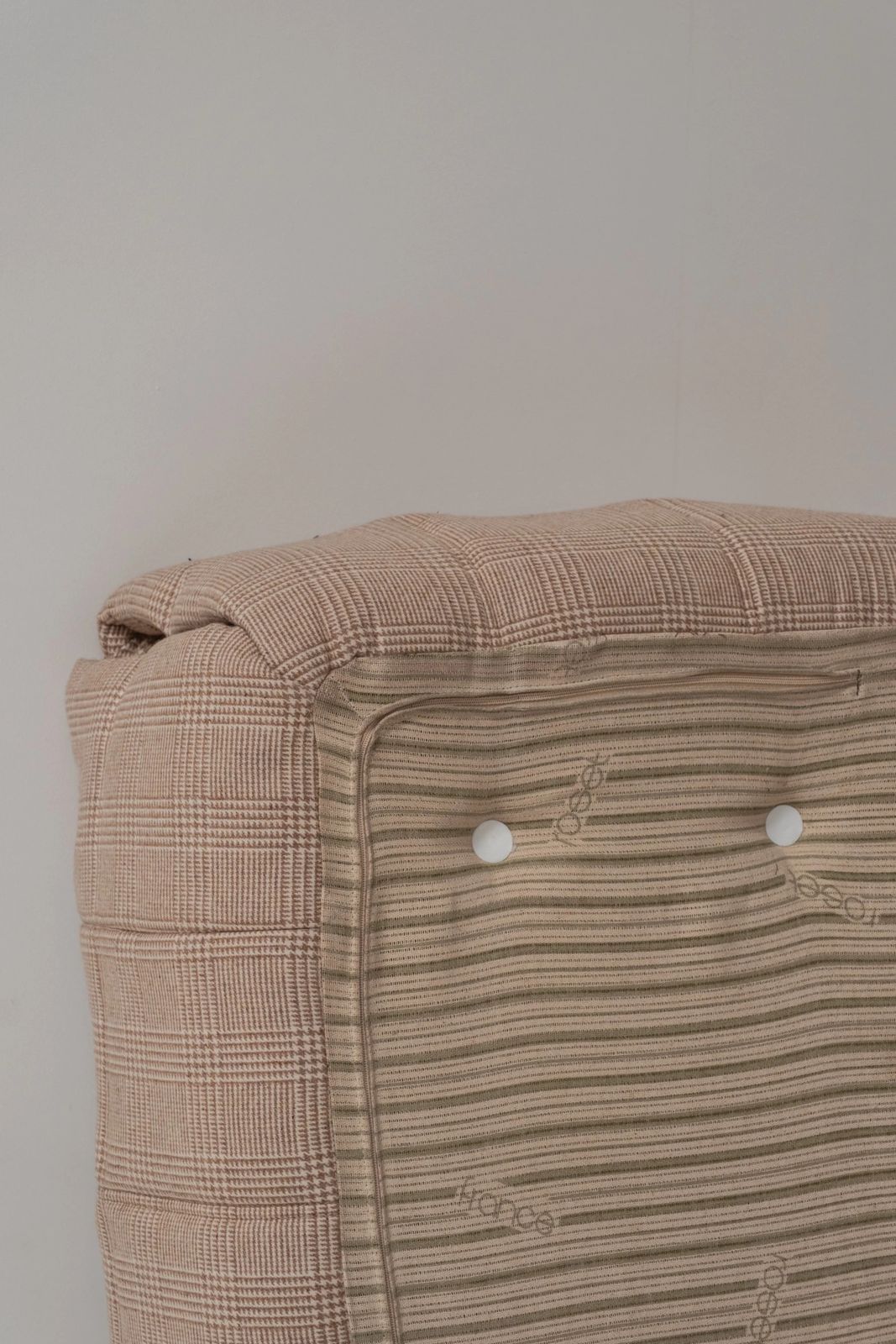 Furniture Michel Ducaroy Kashima Lounge Chair And Pouf For Ligne Roset, France 1970s photo