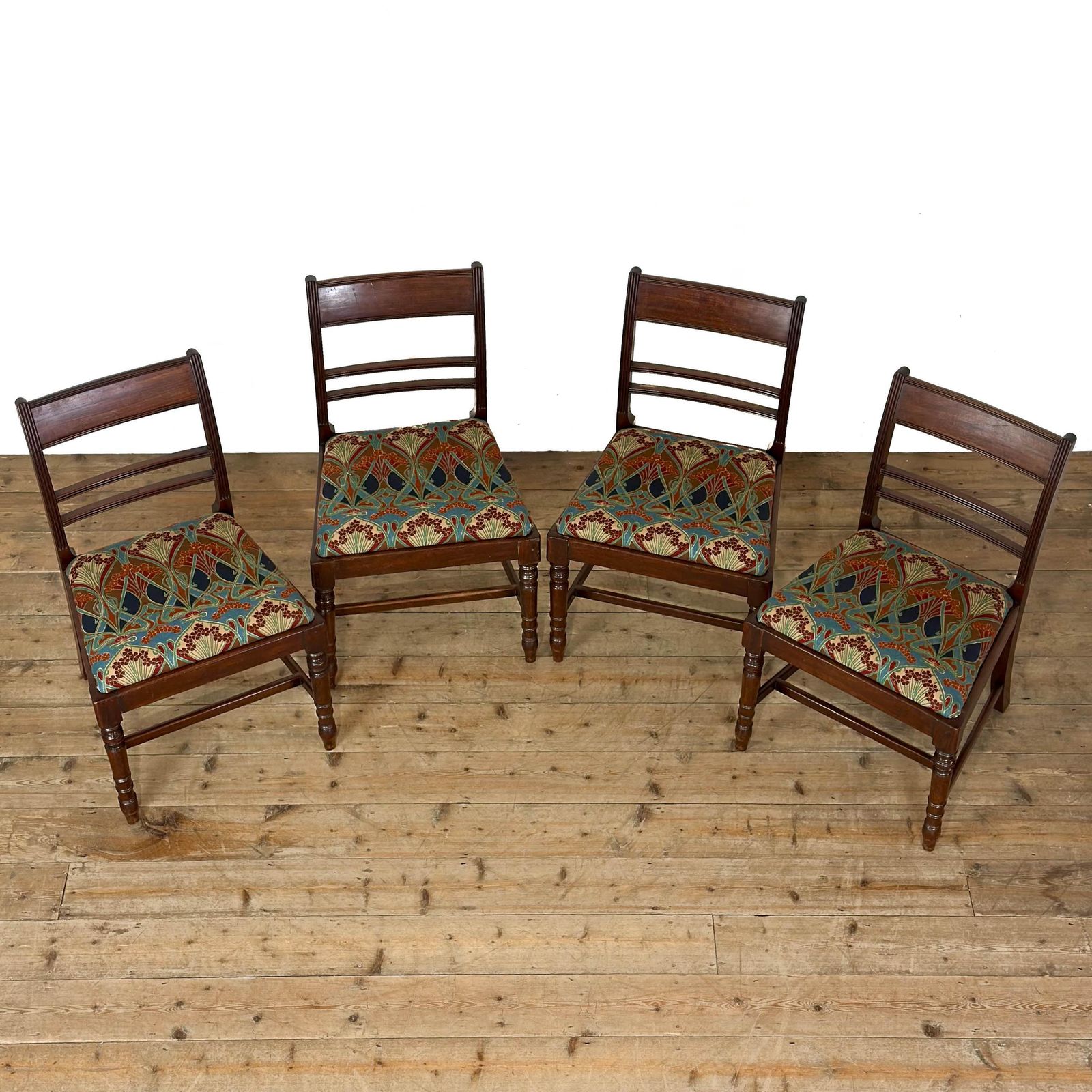 Antique Mahogany Dining Chairs | Kitchen Chairs | Dining Chairs | Oak Antiques | Farmhouse Seating photo furniture