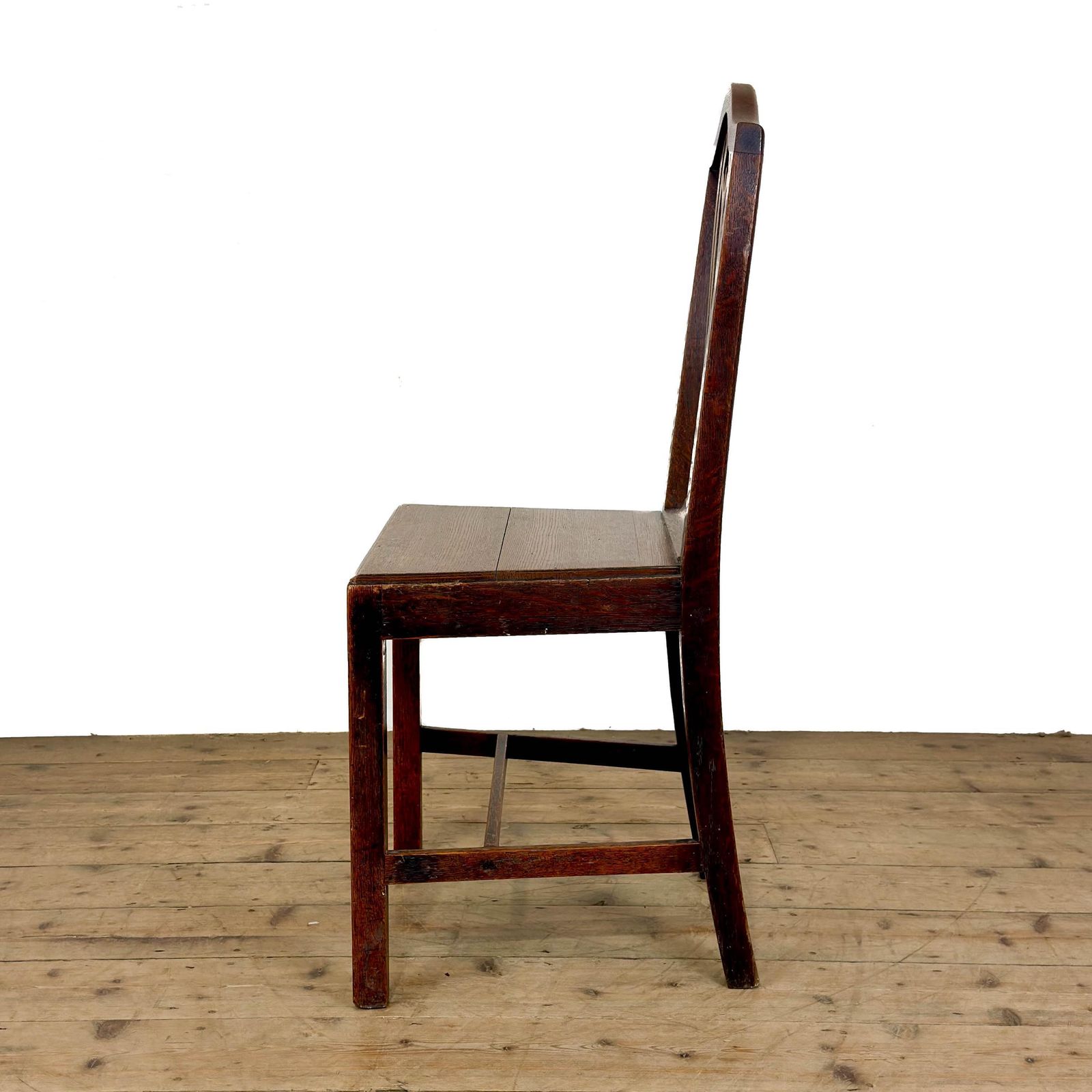 Antique Set Of Six 19th Century Oak Dining Chairs | Set Of Chairs | Antique Chairs | Dining Chairs | Kitchen Chairs photo vinterior
