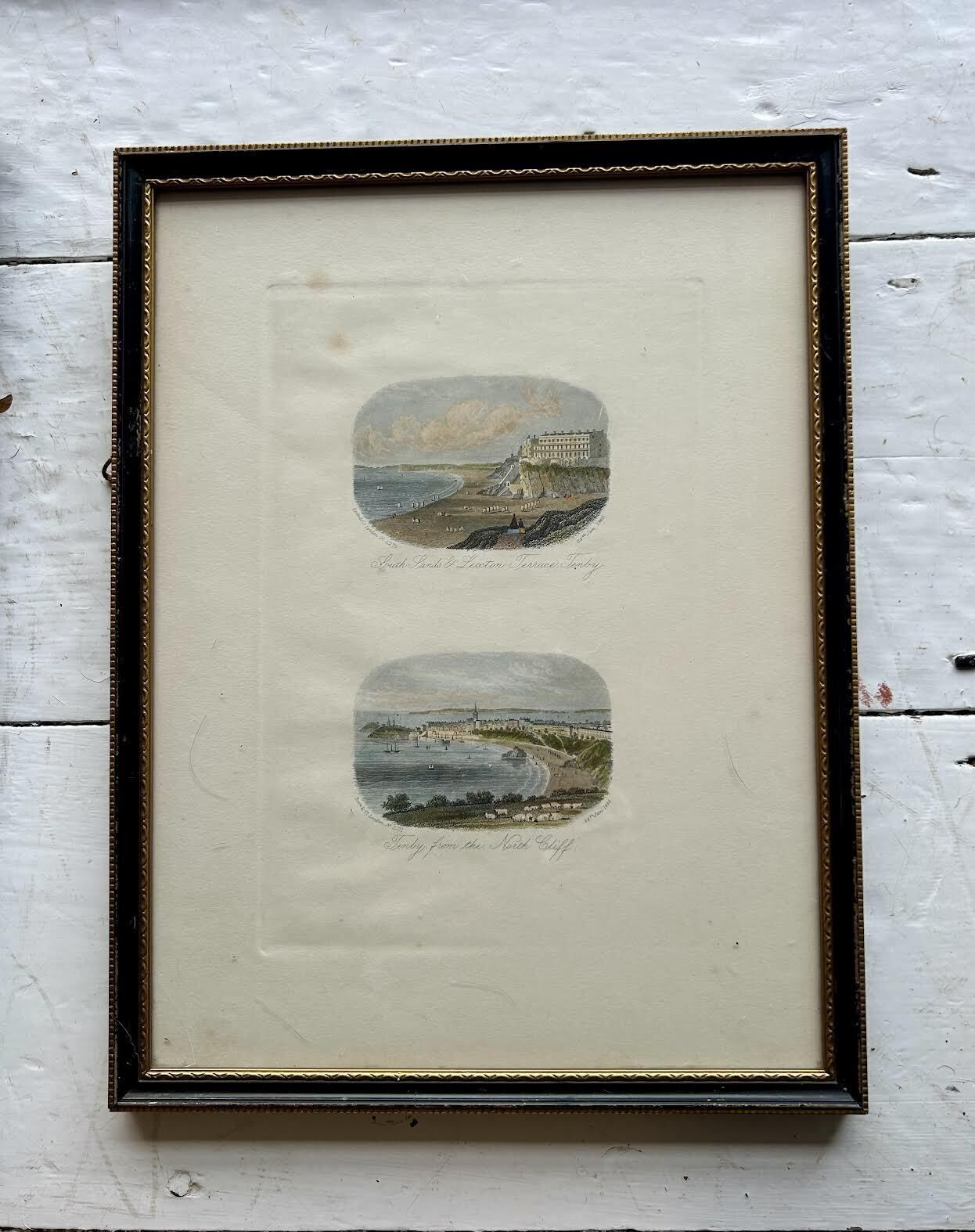 Collection Of 9 Antique & Vintage Framed Pictures photo vintage