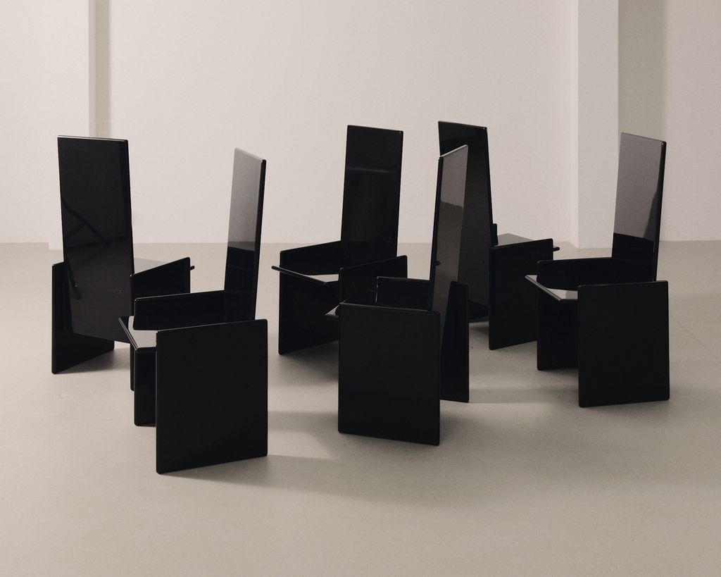 Set Of Six Kazuki Chairs By Kazuhide Takahama