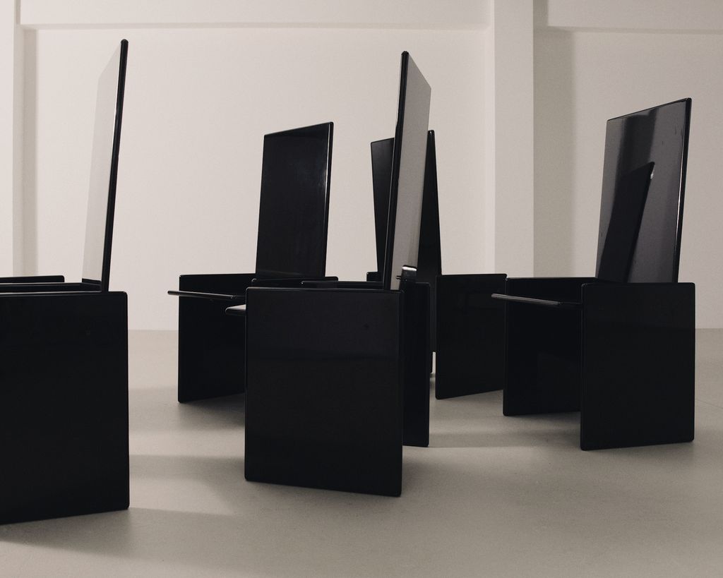 Set Of Six Kazuki Chairs By Kazuhide Takahama photo 8160.0