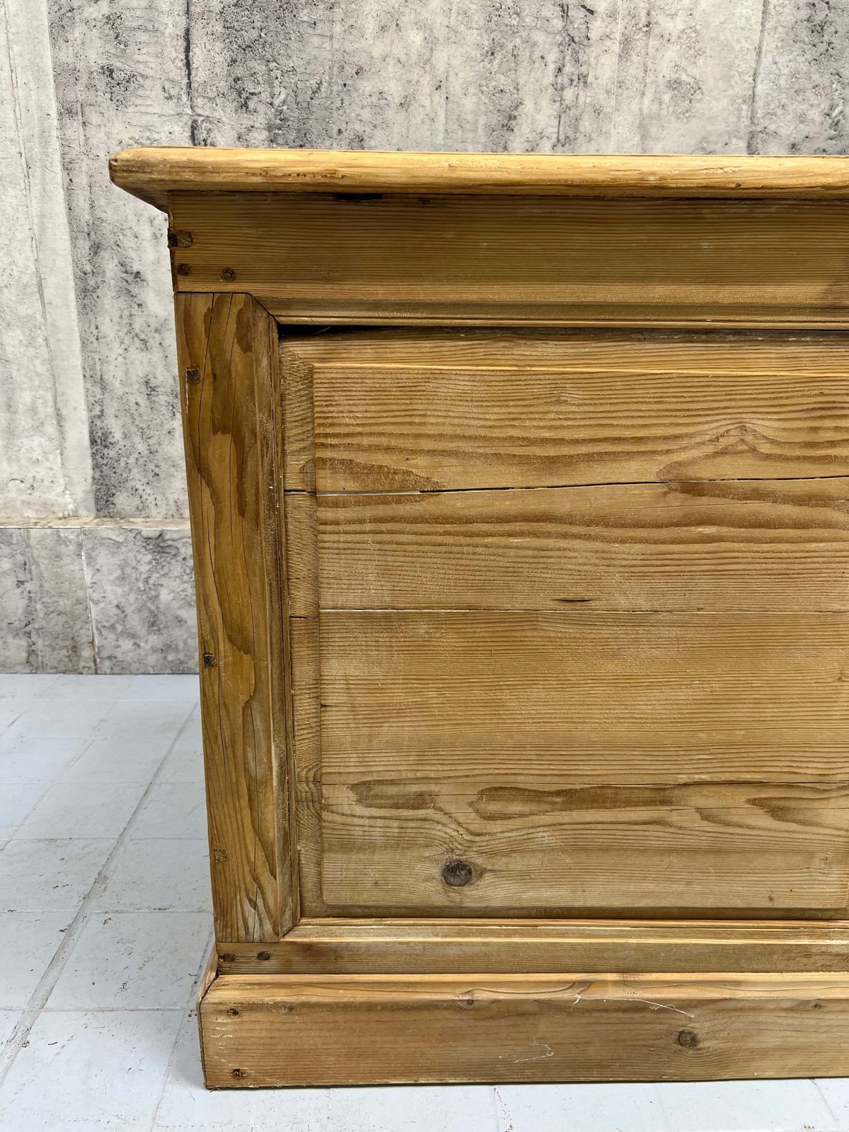 264.5cm Shop Counter Sideboard Open Shelves Kitchen Island With Drawers photo 2695.0