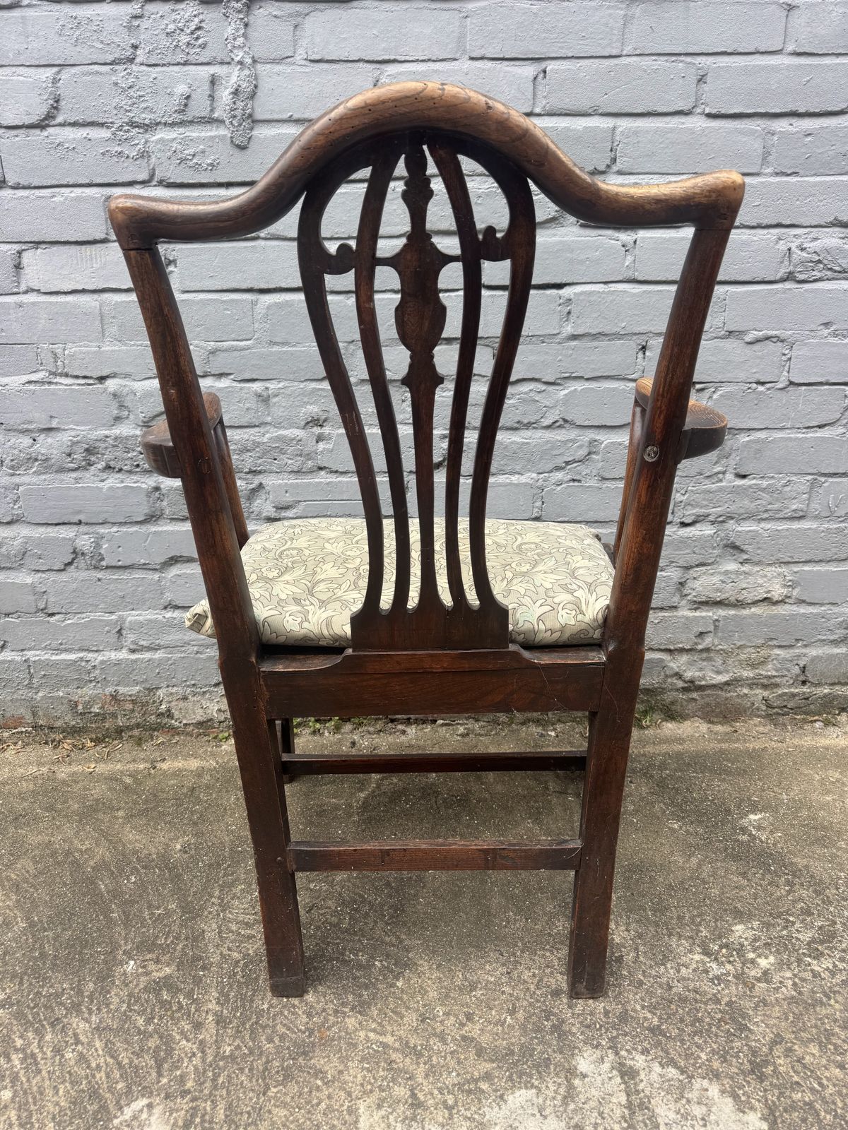18th Century Mahogany Country Chippendale Elbow Chair photo Furniture