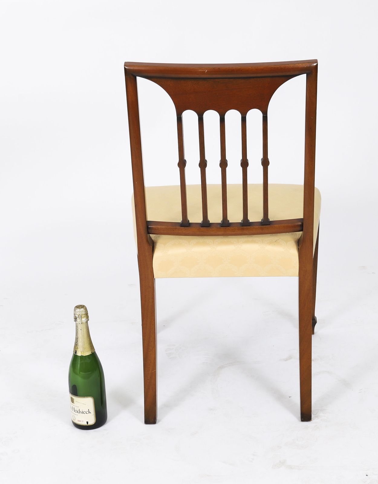 photo for sale Set 12 Sheraton Revival Dining Chairs From Harrods  Late 20c