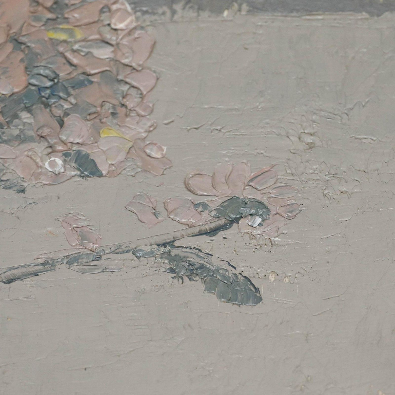 Bernard Myers (1925 2007) 20th Century Oil, Still Life With Flowers photo vinterior