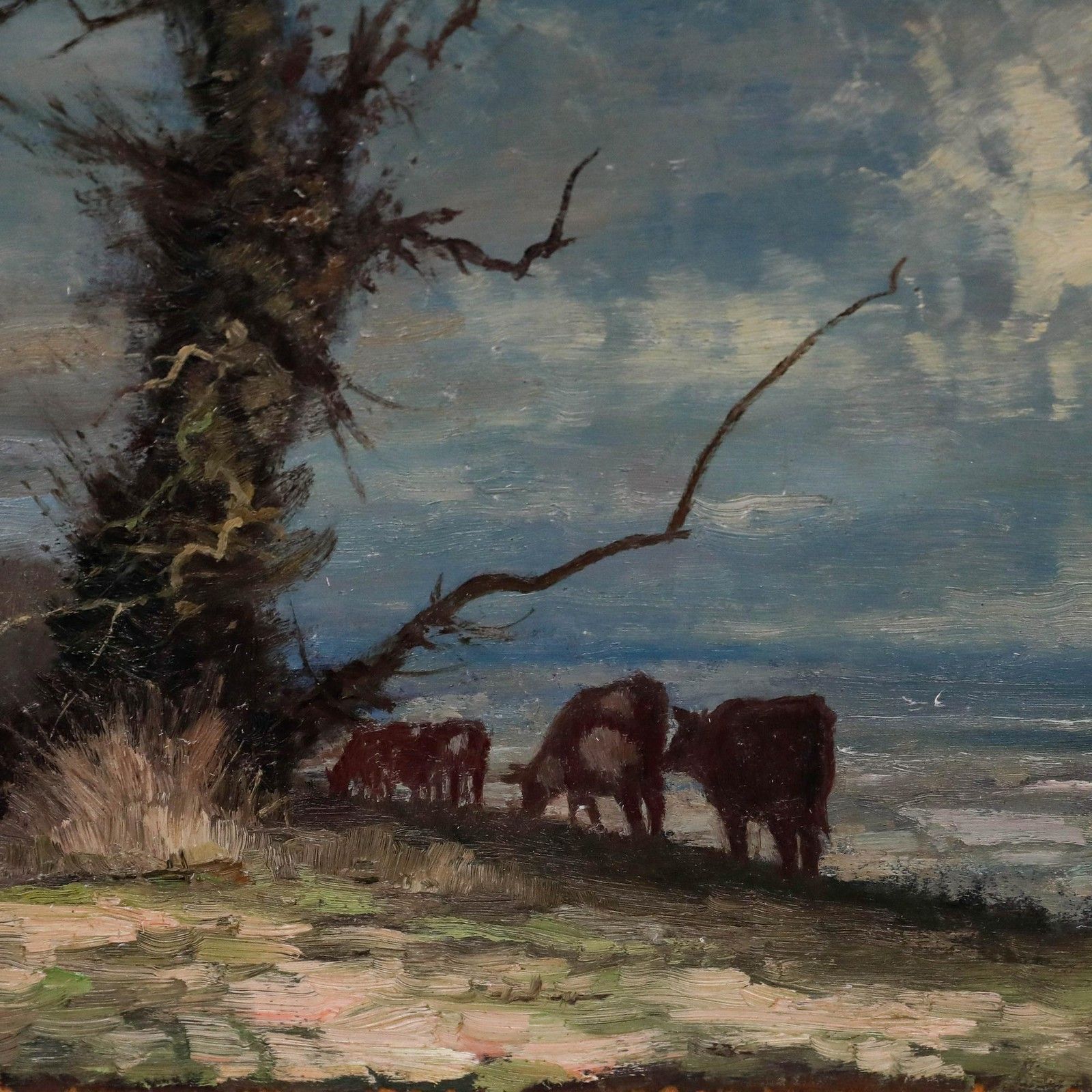Kenneth Raymond Denton (1932 2024) 20th Century Oil, Cumulus Clouds photo 325.0