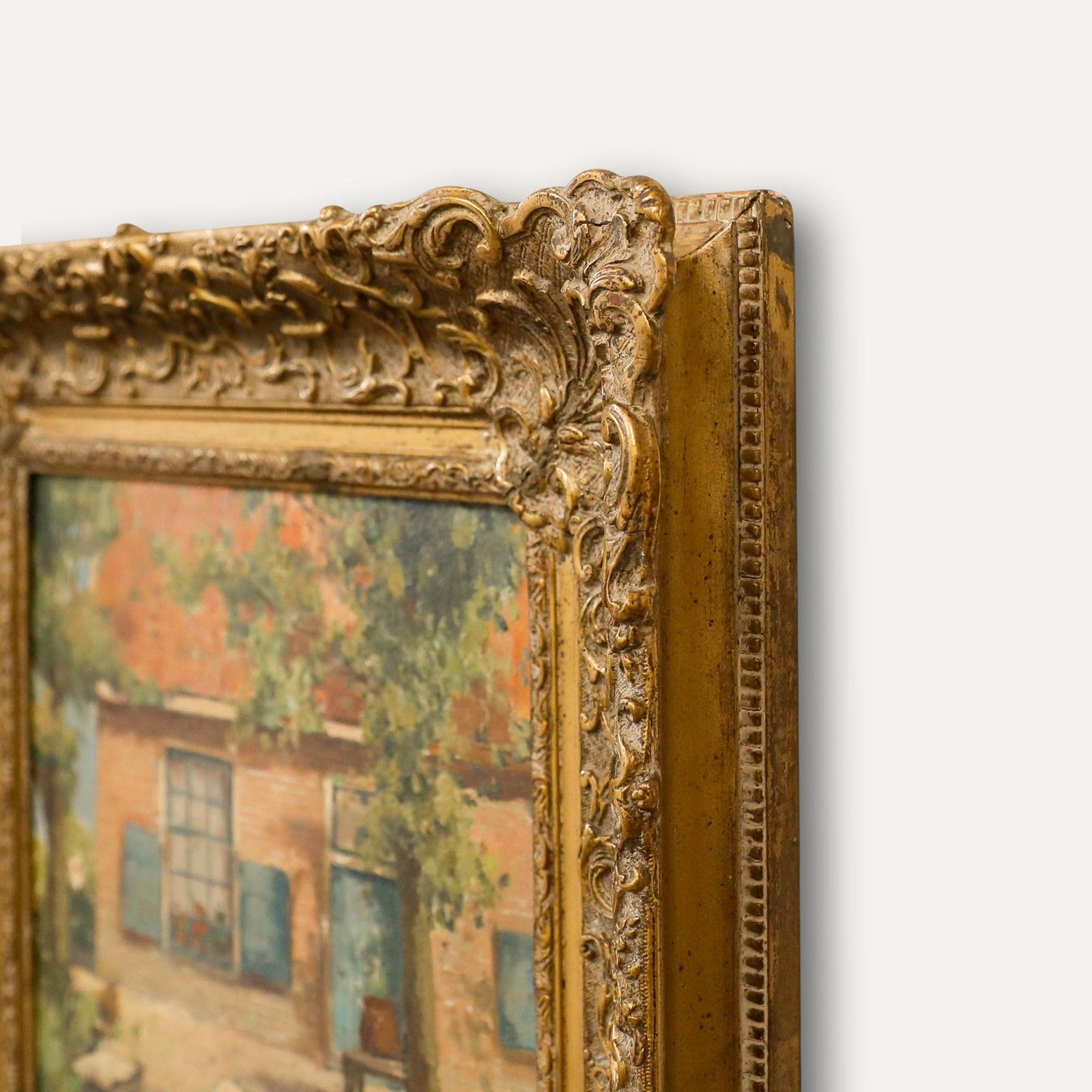Gerbrand Frederik Van Schagen (1880 1968) Early 20th Century Oil, The Cottage photo buy