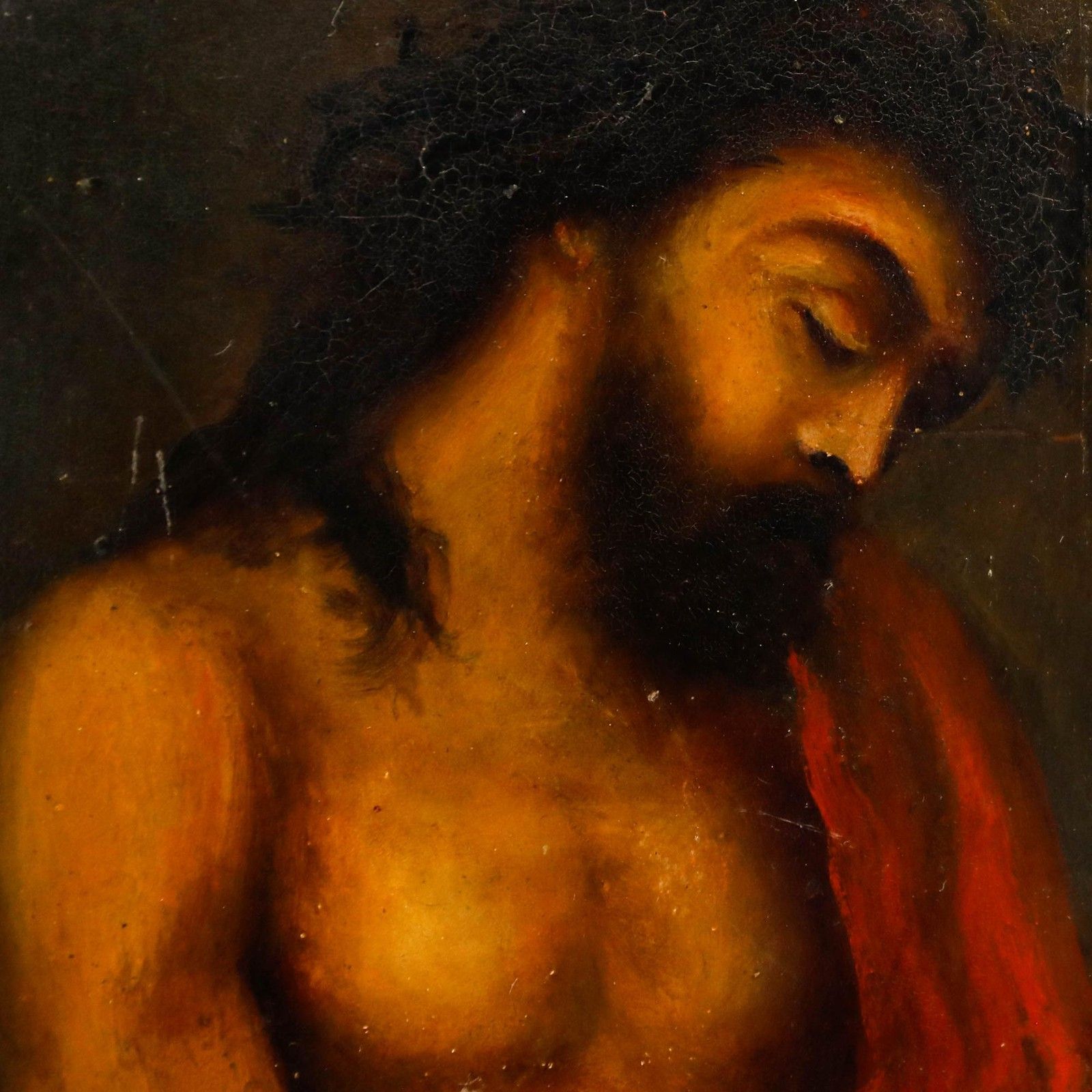 After Titian (1490 1576) Framed 19th Century Oil, Ecce Homo photo 495.0