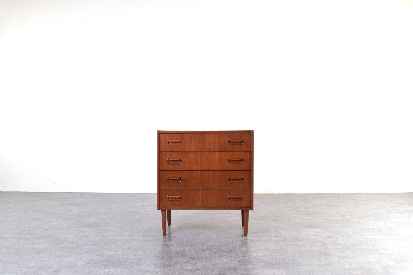 Mid Century Danish Teak Chest Of Drawers, 1960s.