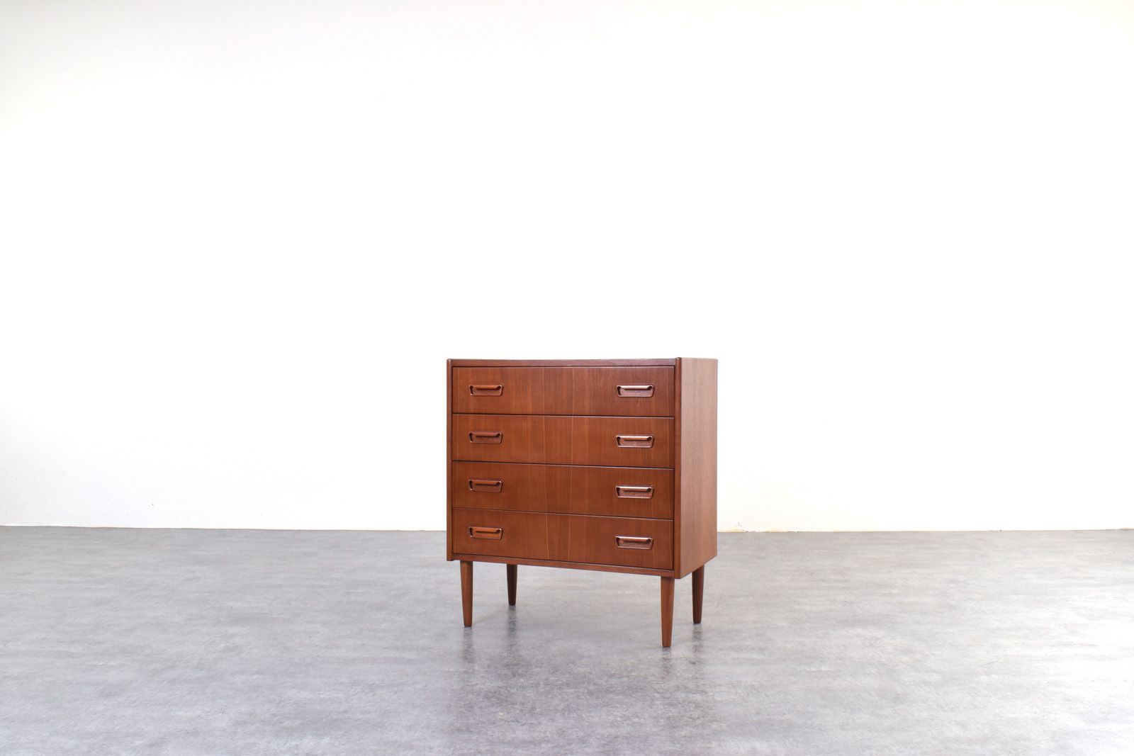 Mid Century Danish Teak Chest Of Drawers, 1960s. photo for sale