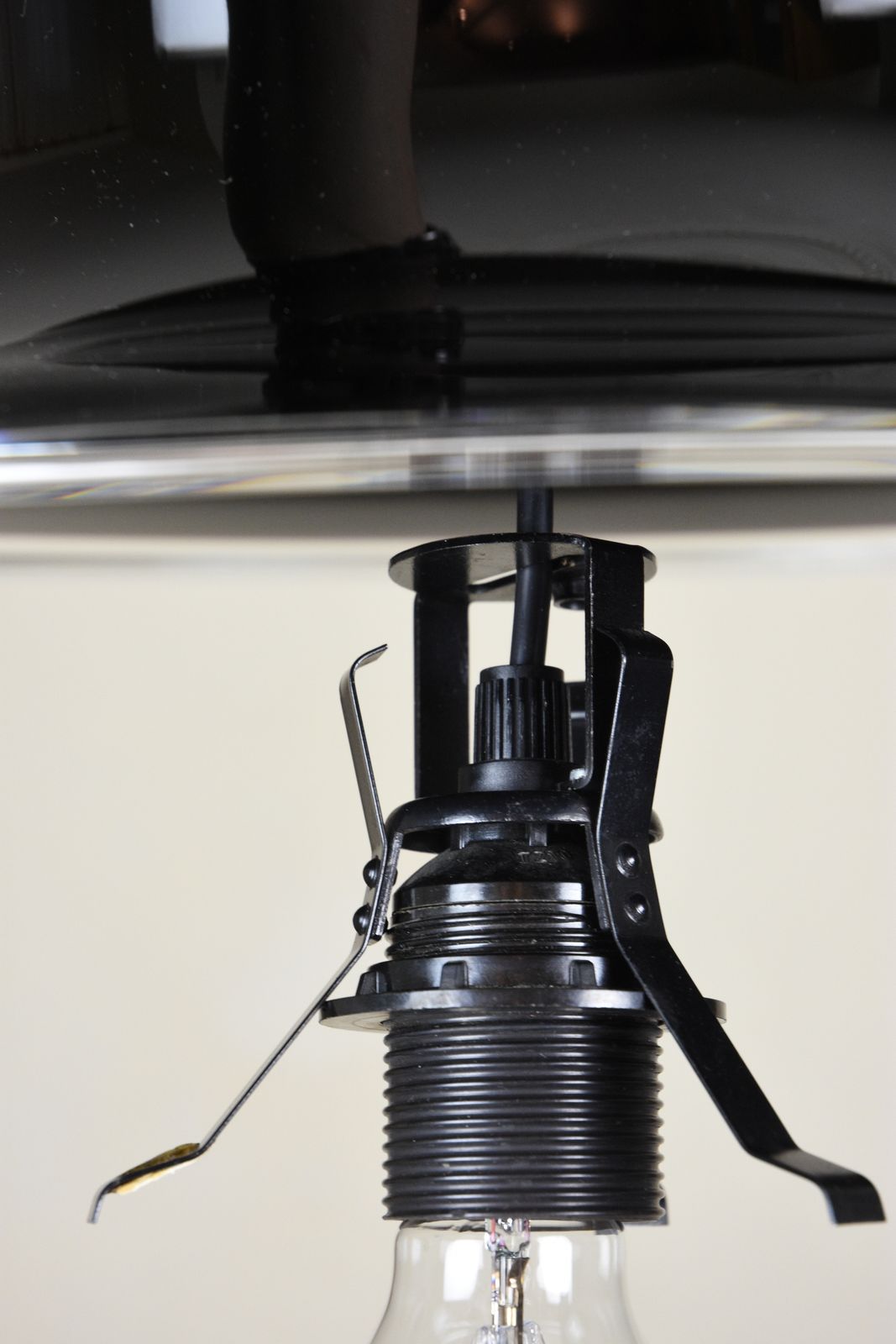 photo furniture Sonate 1 Pendant Light In Aubergine Glass By Michael Bang For Holmegaard, 1978