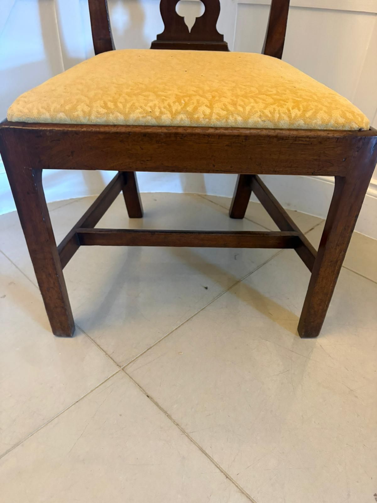 Antique 19th Century Mahogany Side Chairs Pair English photo Furniture