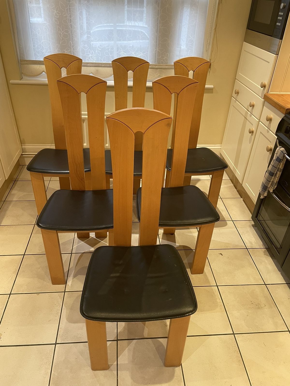Post Modern Vintage Dining Chairs In The Style Of Pietro Constantini