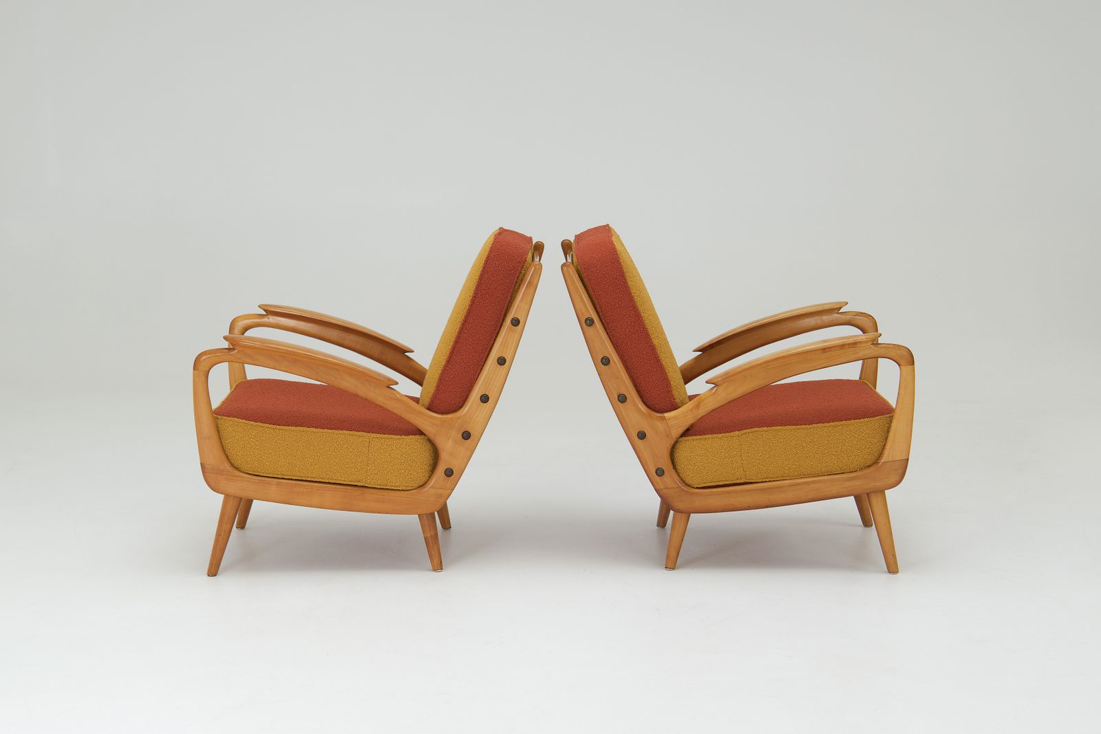 A Pair Of 1950s Armchairs   Harry Bertoia
