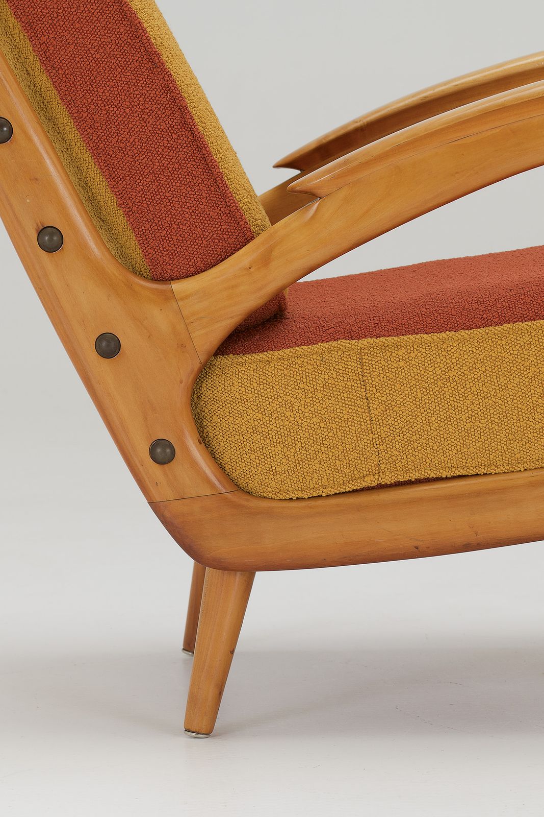Furniture A Pair Of 1950s Armchairs   Harry Bertoia photo