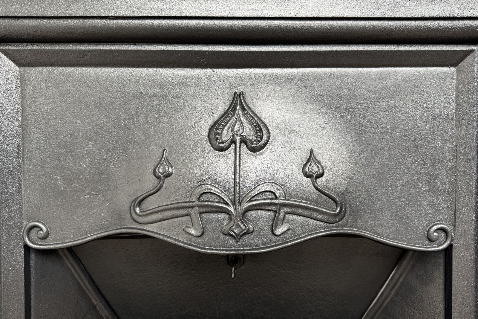 Antique Edwardian Cast Iron Bedroom Fireplace photo buy