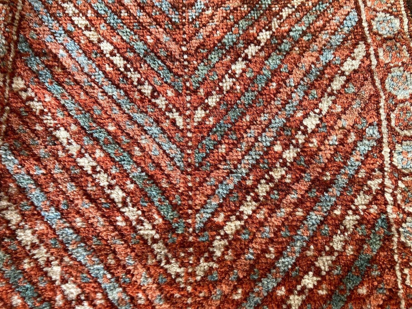Antiek Koerdische Chanteh 0,39m x 0,34m photo Textiel