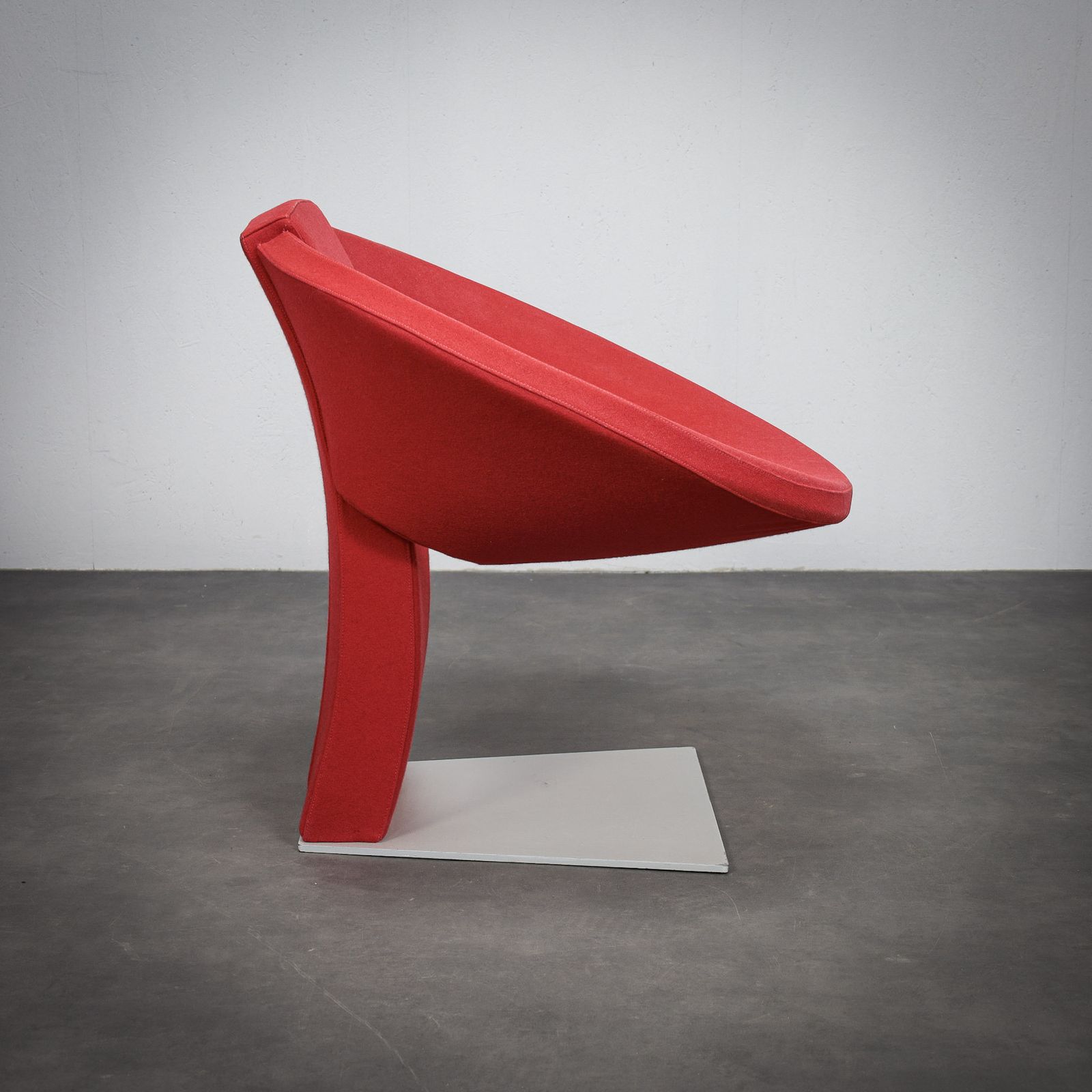 Extremely Rare Contemporary Sculptural Lounge Chair, Italy, 2000s photo for sale