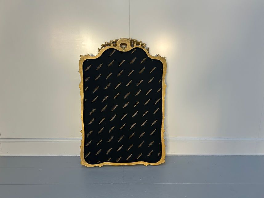 photo furniture Asnaghi Carved Wood Gilt Wall Mirror
