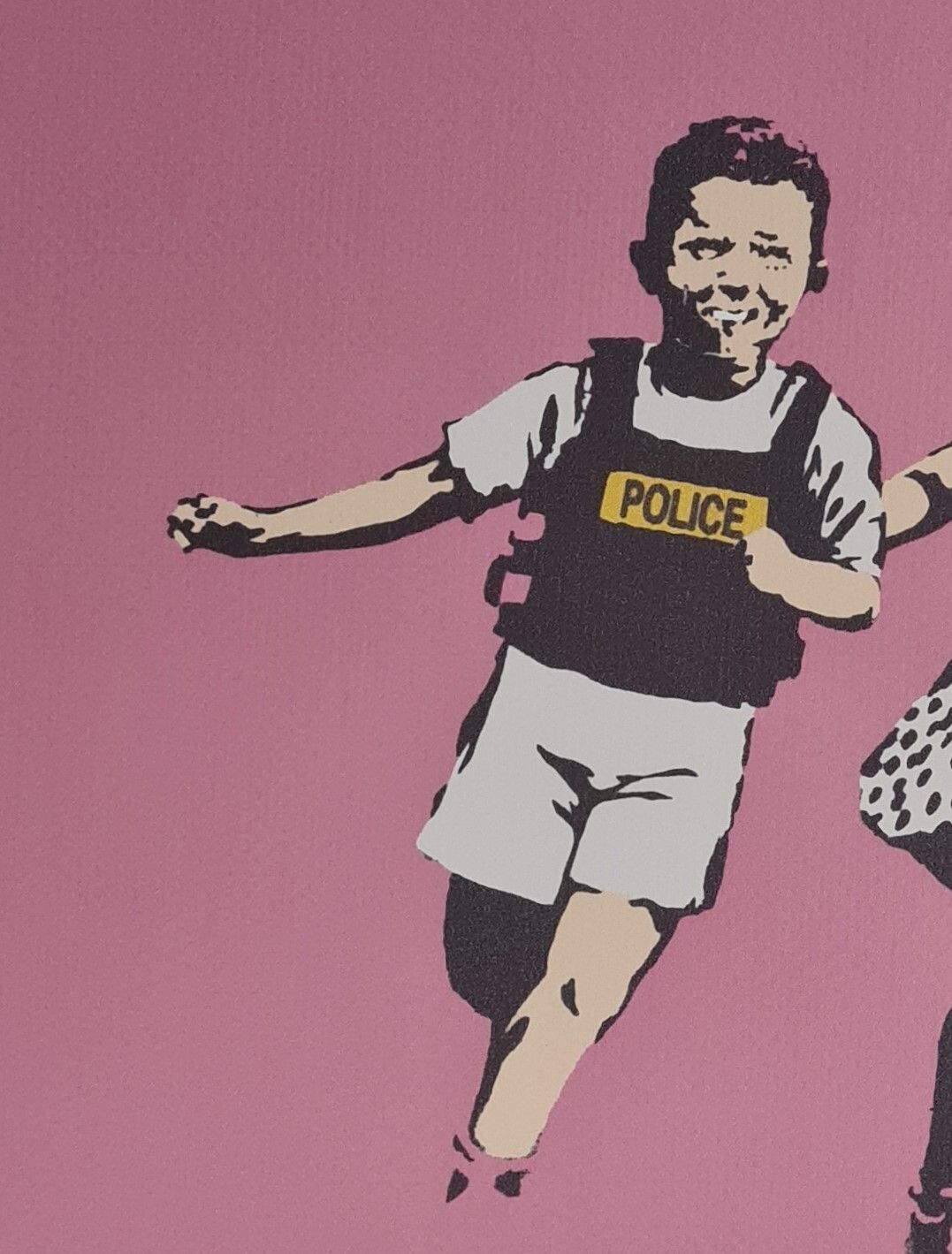 Banksy * Jack E Jill * 50x35 Cm * Litografia * Limitata # 11/60 photo Art