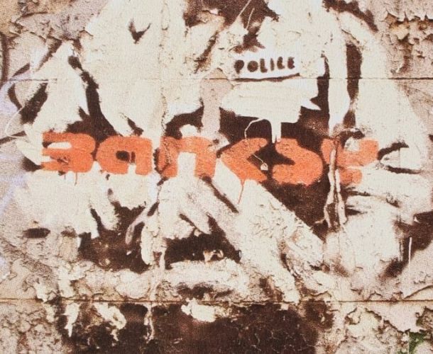 Banksy * Smiley Riot Cop * 65 X 50 Cm *Lithografie*Kunstdruck*Limitiert # 52/500 photo 8629.0