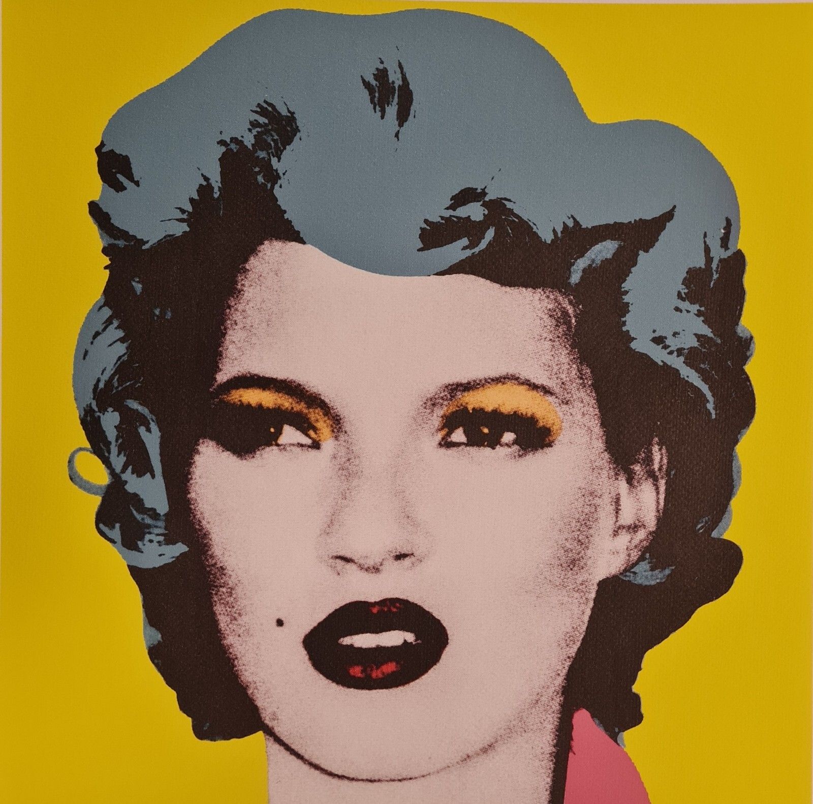 Banksy * Kate Moss * 50 X 35 Cm * Litografia * Limitata # 22/60 photo furniture