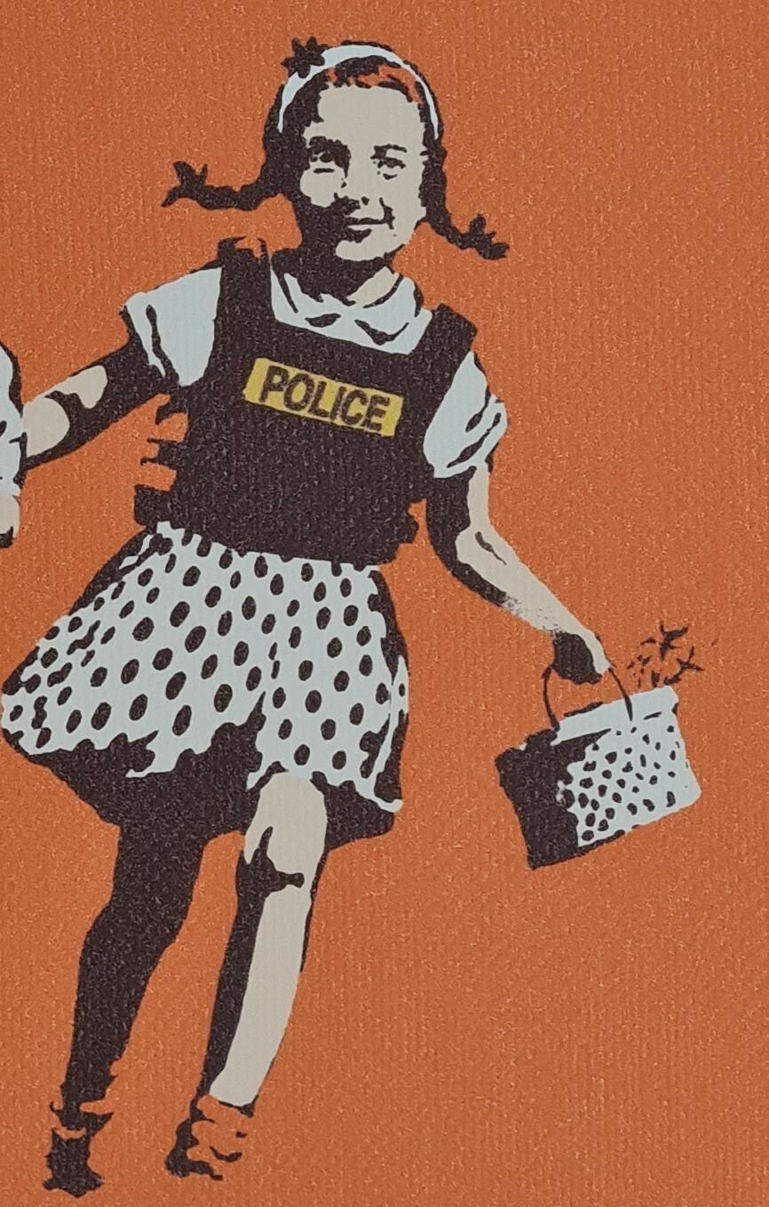Banksy * Jack Y Jill * 50x35 Cm * Litografía * Limitada # 22/60 photo Art