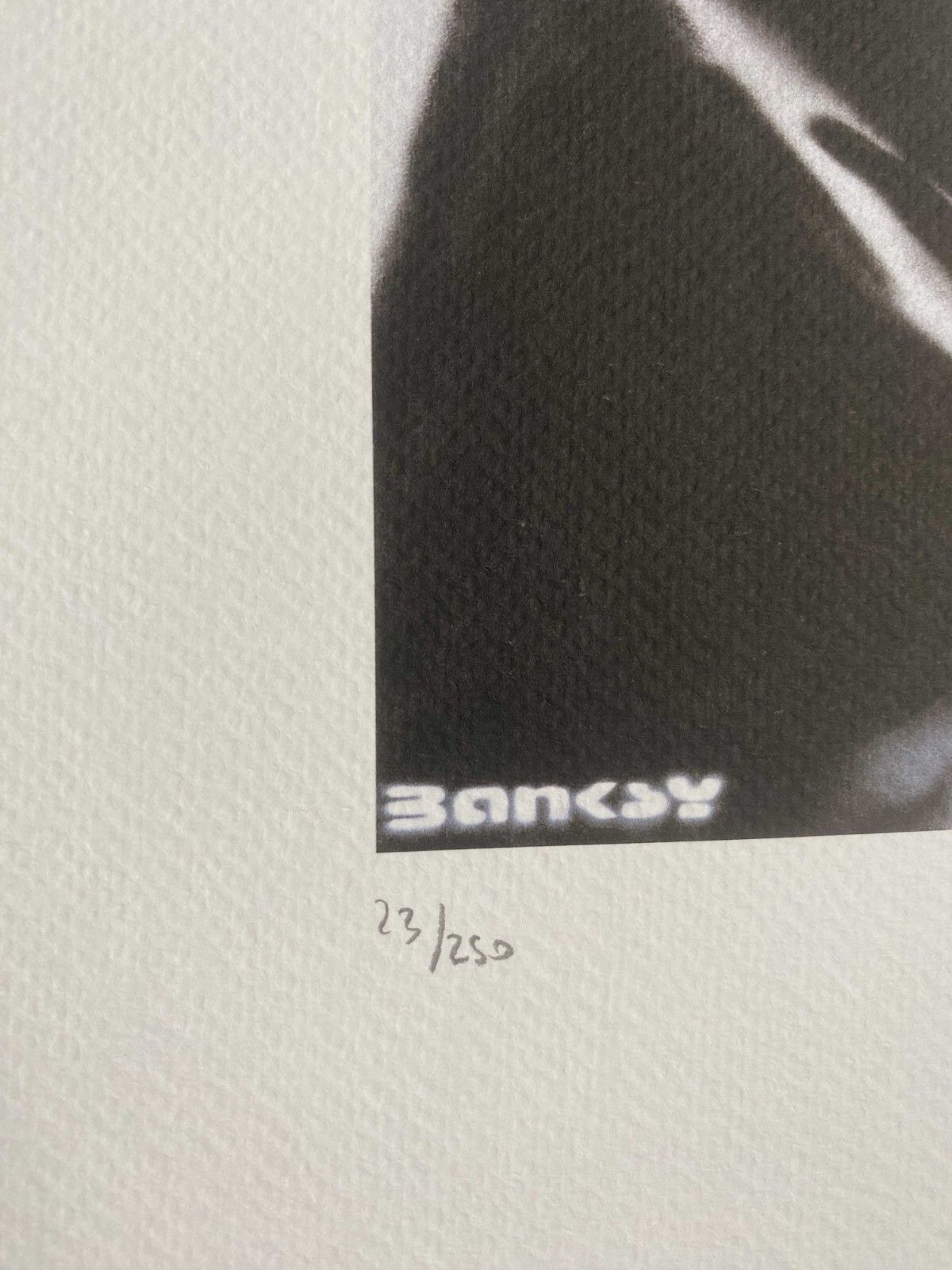 Banksy * Mona Lisa * 50x35 Cm * Lithografie * Limitiert # 23/250 photo Art