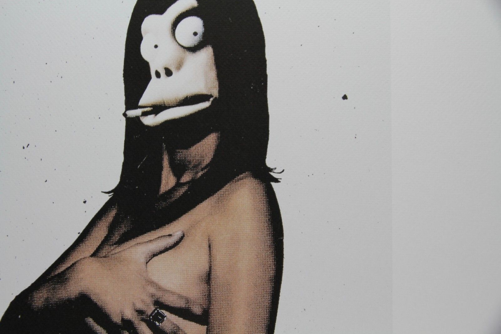 Banksy * Barely Legal * 70x50 Cm * Lithografie * Limitiert # 41/150 photo Art