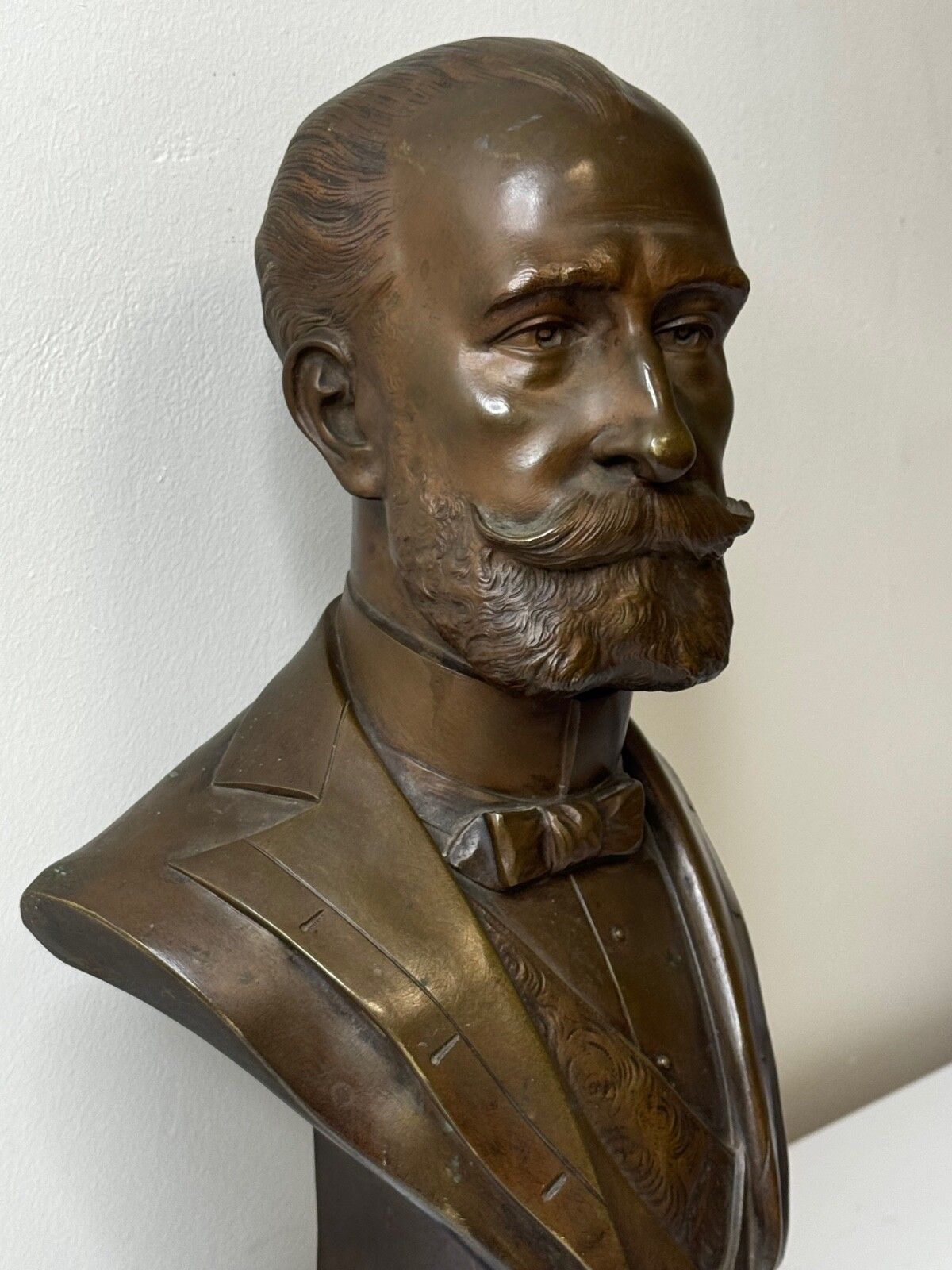Buste van Frans president Marie François Sadi Carnot door Adolphe Jean Lavergne photo Kunst